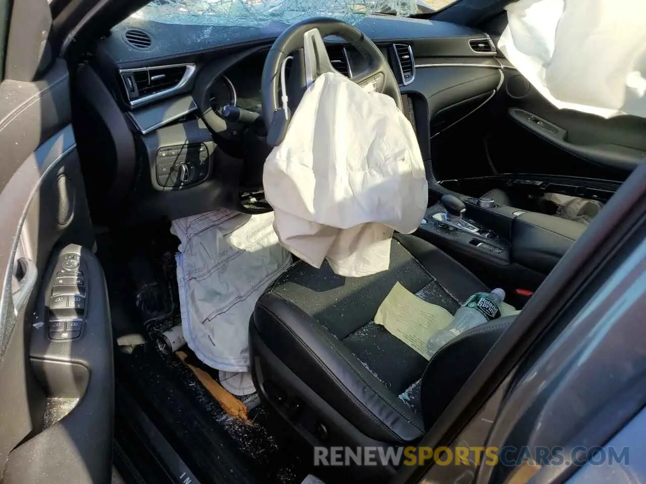 8 Photograph of a damaged car 3PCAJ5BB6NF121640 INFINITI QX50 2022