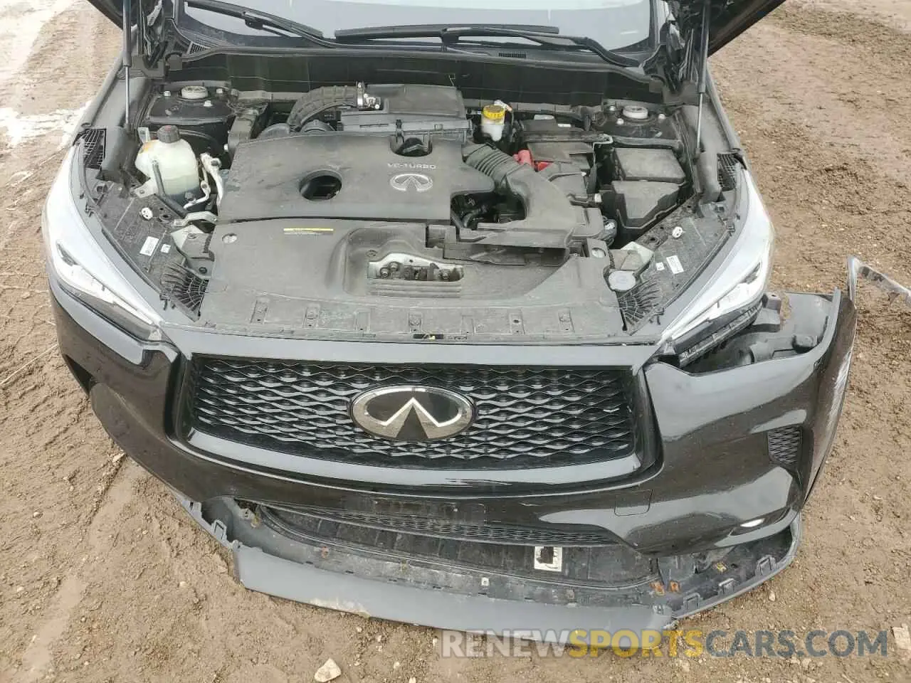 12 Photograph of a damaged car 3PCAJ5BB7NF108198 INFINITI QX50 2022