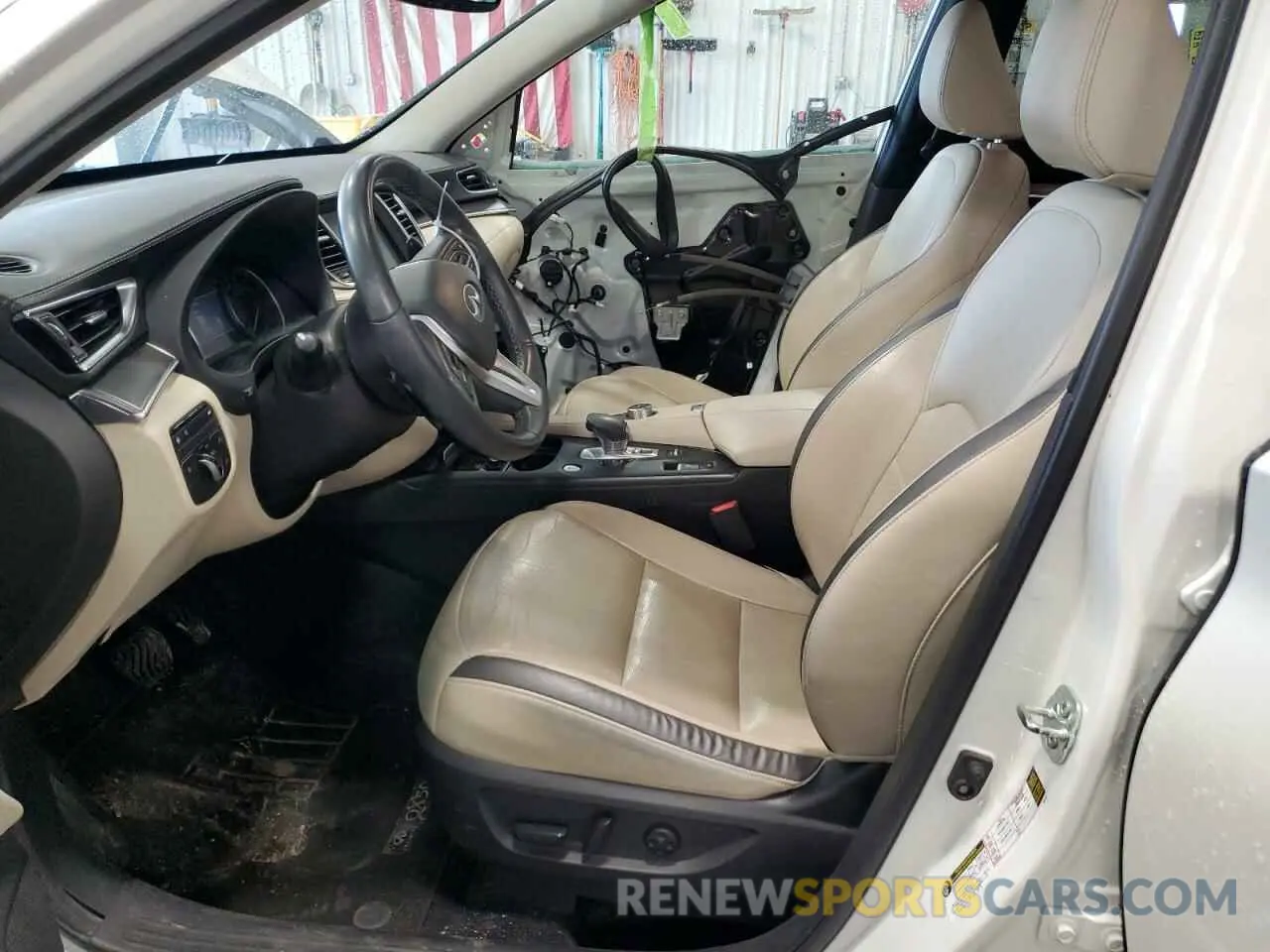 7 Photograph of a damaged car 3PCAJ5BB7NF114132 INFINITI QX50 2022