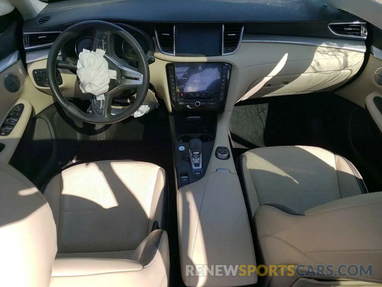8 Photograph of a damaged car 3PCAJ5CA6NF120638 INFINITI QX50 2022