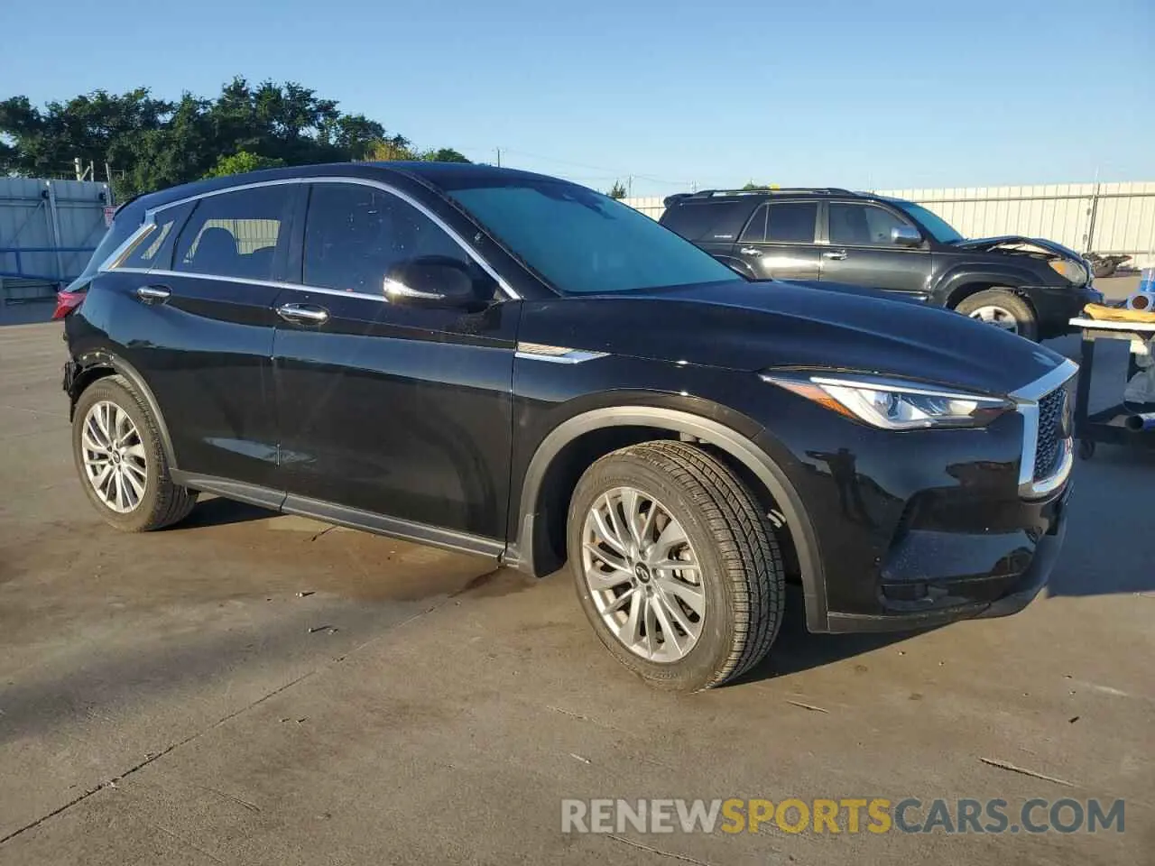 4 Photograph of a damaged car 3PCAJ5AA7PF113901 INFINITI QX50 2023