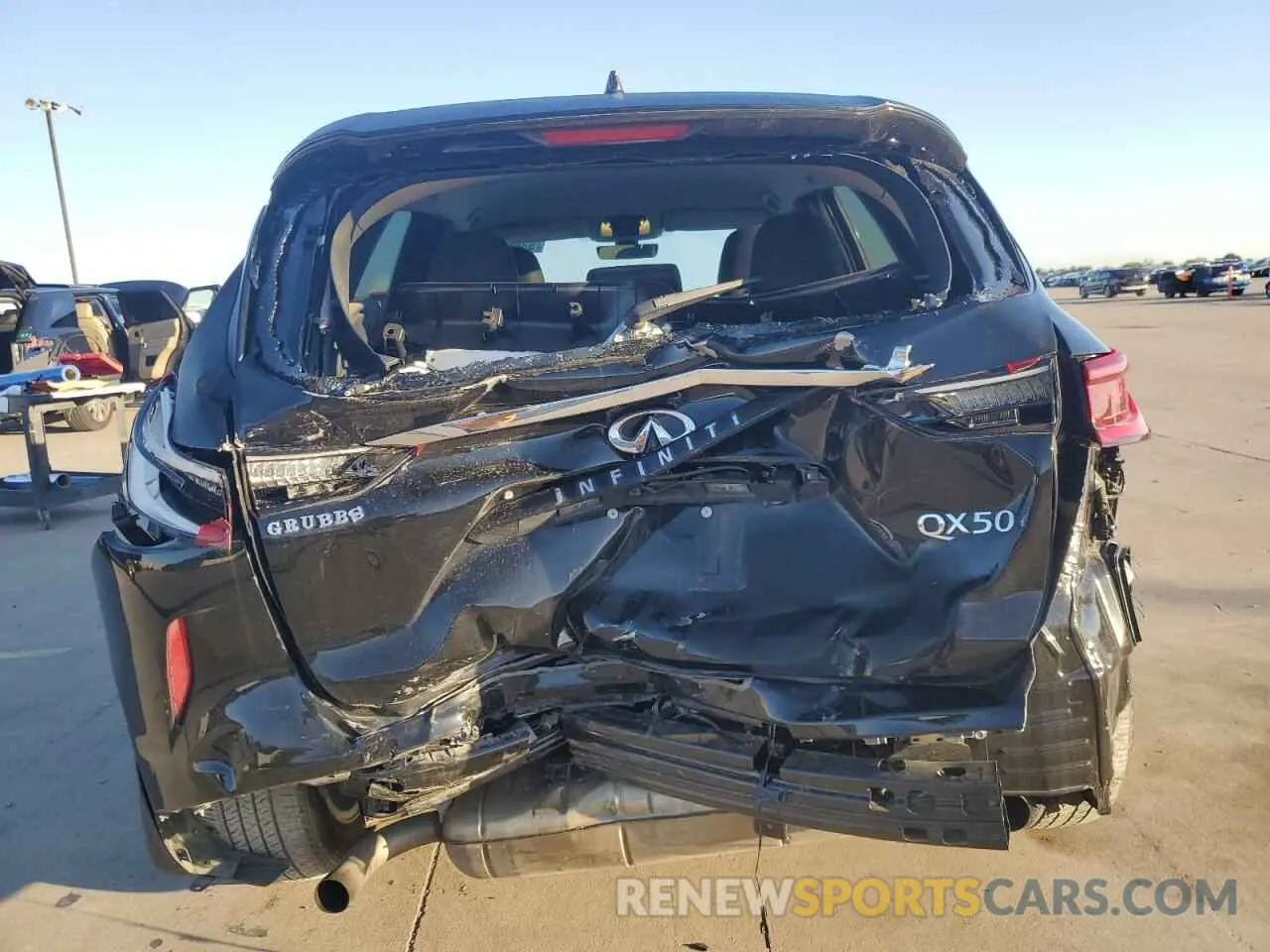 6 Photograph of a damaged car 3PCAJ5AA7PF113901 INFINITI QX50 2023