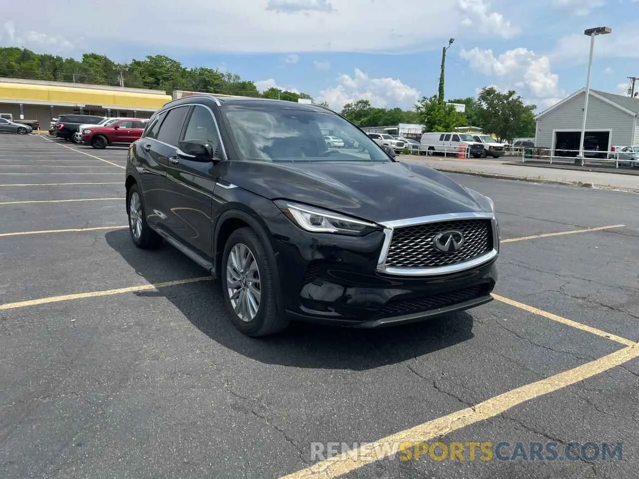 1 Photograph of a damaged car 3PCAJ5BA0PF108571 INFINITI QX50 2023