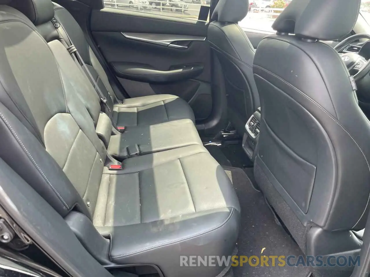 6 Photograph of a damaged car 3PCAJ5BA0PF108571 INFINITI QX50 2023