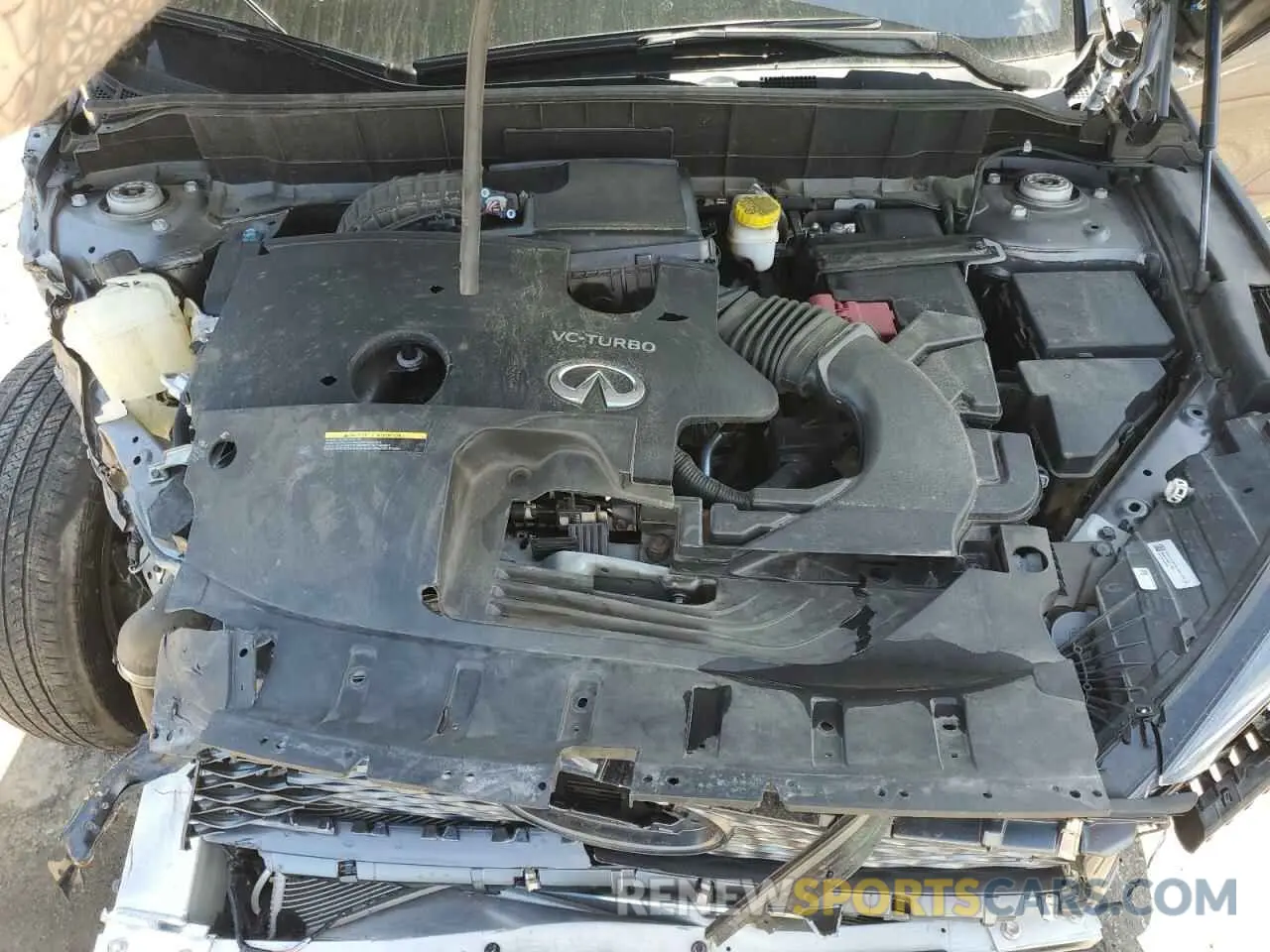 12 Photograph of a damaged car 3PCAJ5BA1PF111754 INFINITI QX50 2023
