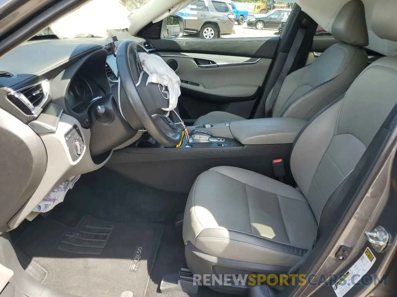 7 Photograph of a damaged car 3PCAJ5BA1PF111754 INFINITI QX50 2023