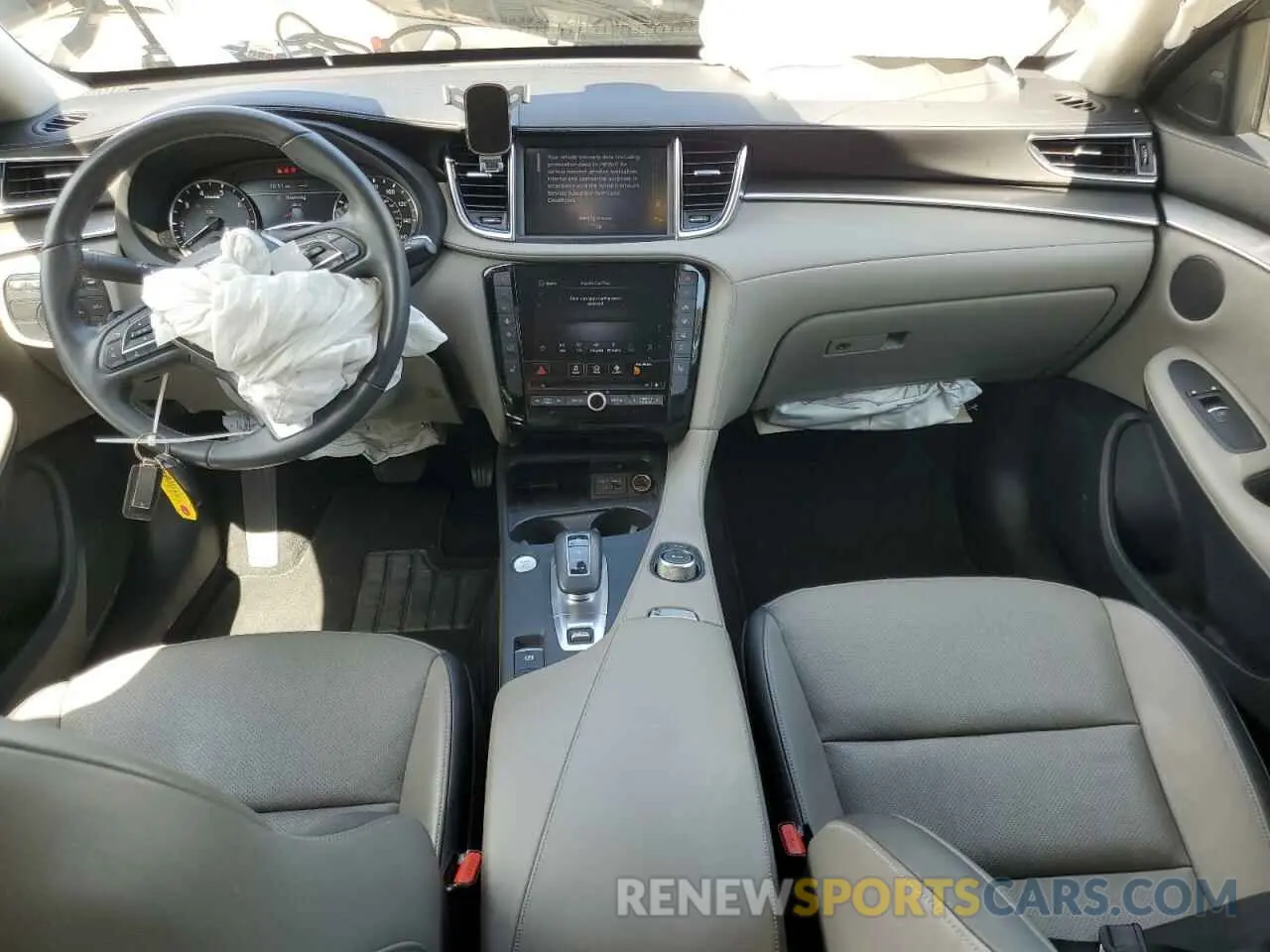 8 Photograph of a damaged car 3PCAJ5BA1PF111754 INFINITI QX50 2023