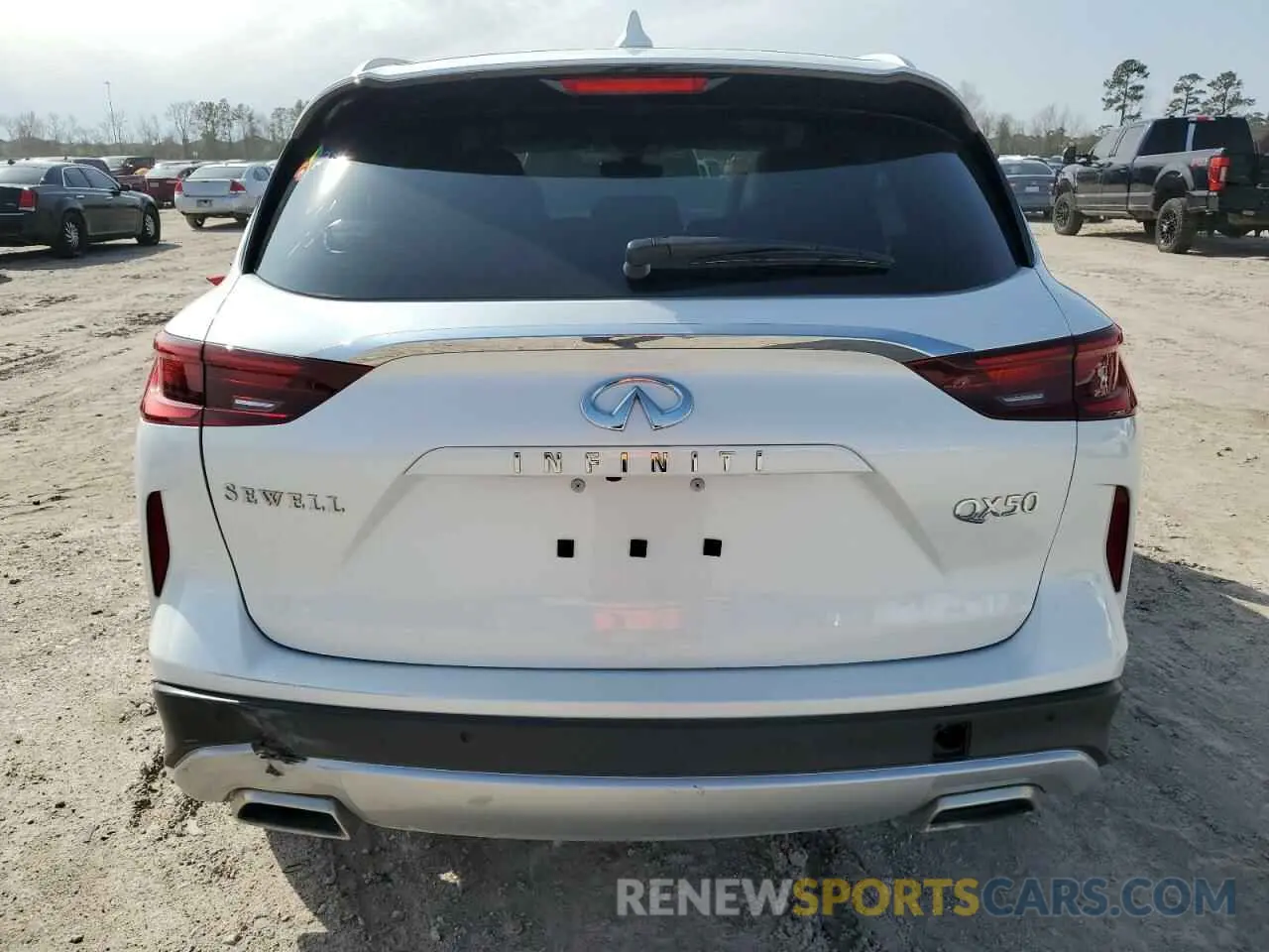 6 Photograph of a damaged car 3PCAJ5BA2PF103582 INFINITI QX50 2023