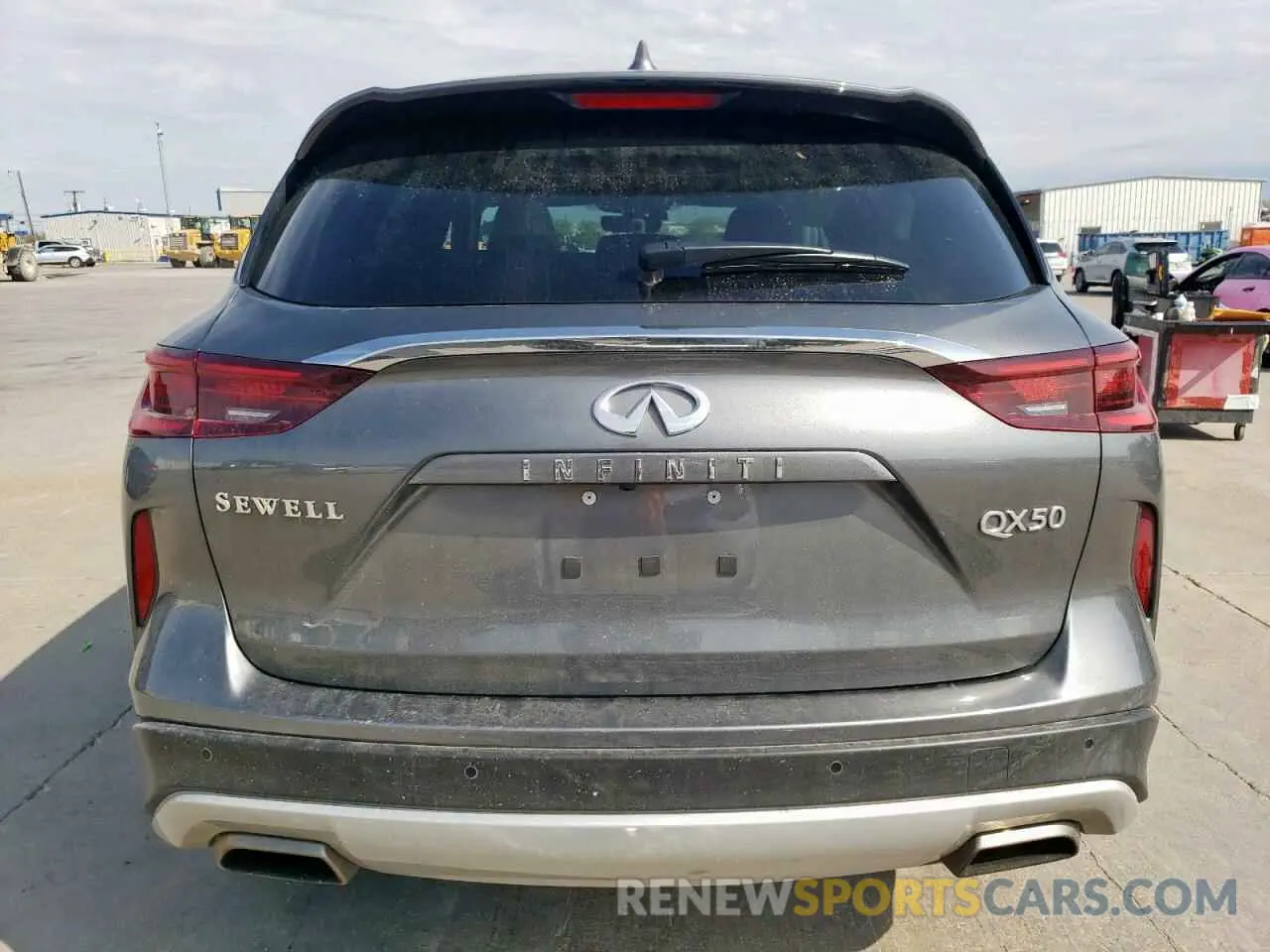 6 Photograph of a damaged car 3PCAJ5BA3PF105275 INFINITI QX50 2023