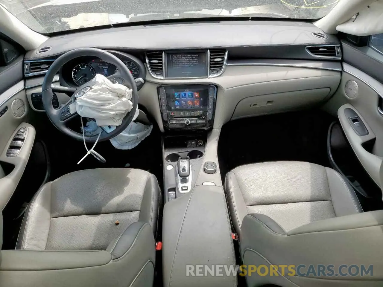8 Photograph of a damaged car 3PCAJ5BA3PF105275 INFINITI QX50 2023