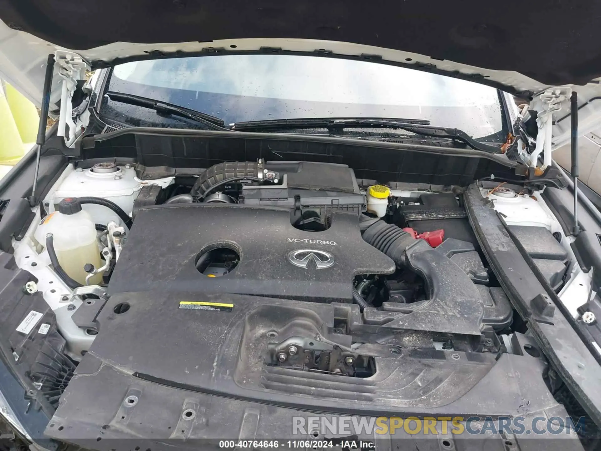 10 Photograph of a damaged car 3PCAJ5BA3PF114574 INFINITI QX50 2023