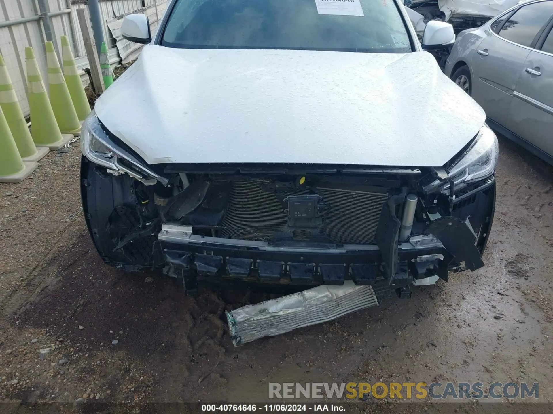 13 Photograph of a damaged car 3PCAJ5BA3PF114574 INFINITI QX50 2023