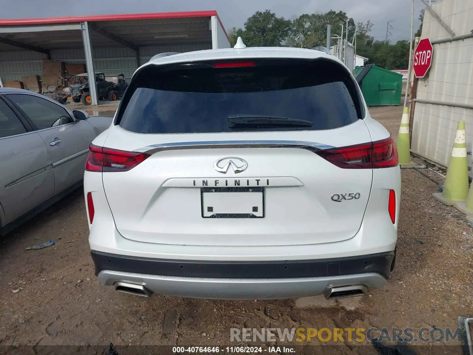 17 Photograph of a damaged car 3PCAJ5BA3PF114574 INFINITI QX50 2023