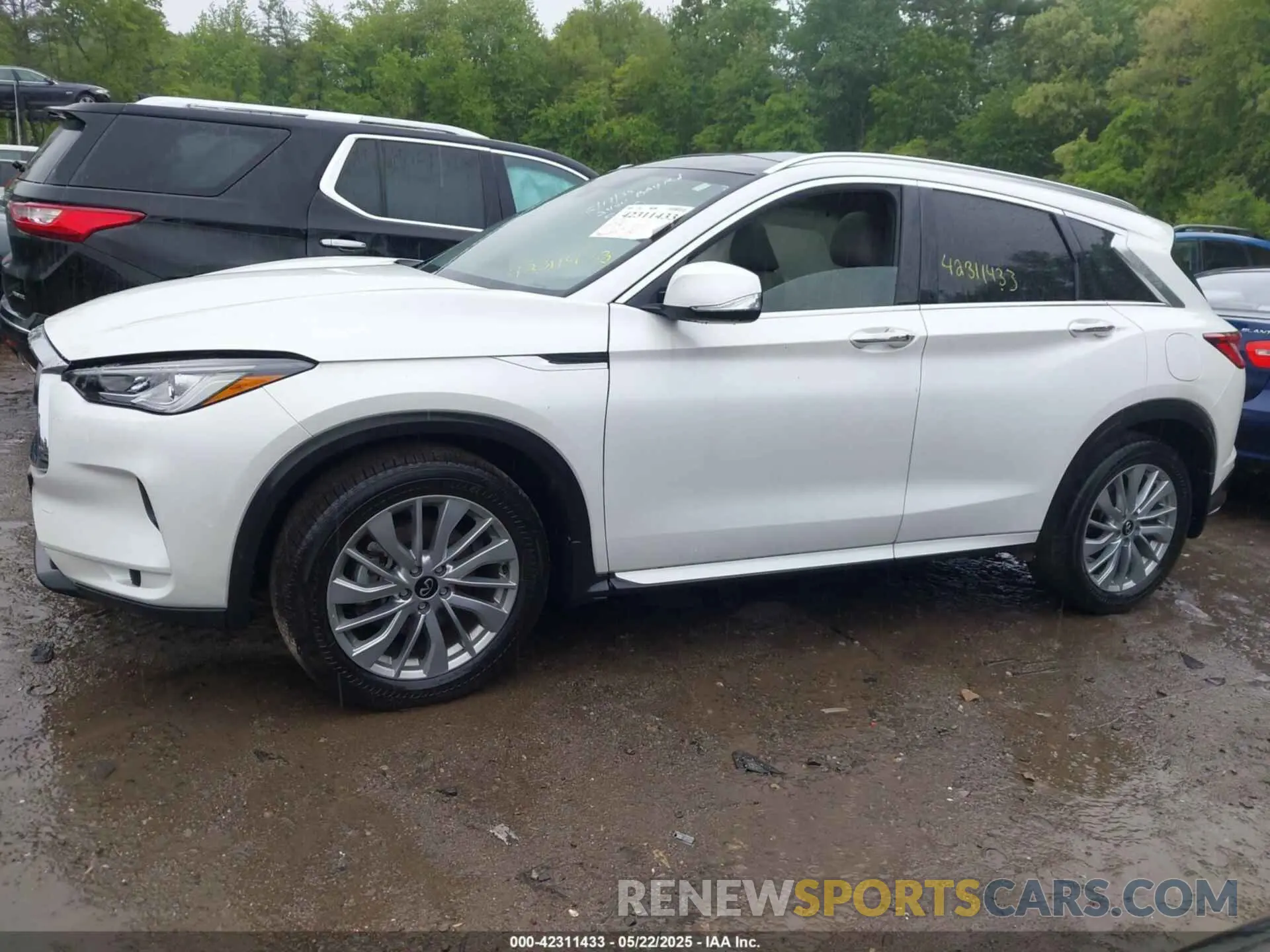 14 Photograph of a damaged car 3PCAJ5BA5PF116908 INFINITI QX50 2023