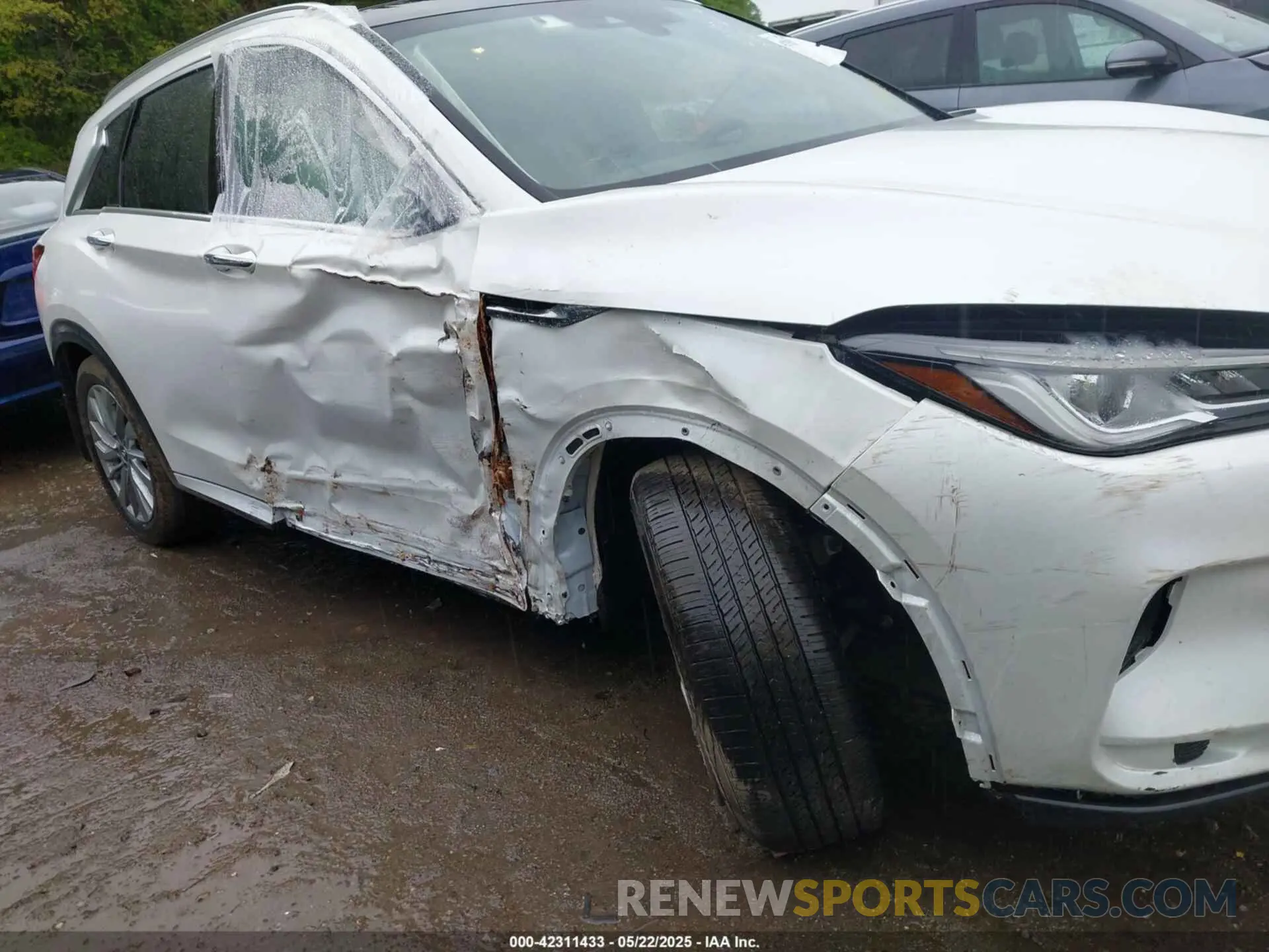 6 Photograph of a damaged car 3PCAJ5BA5PF116908 INFINITI QX50 2023