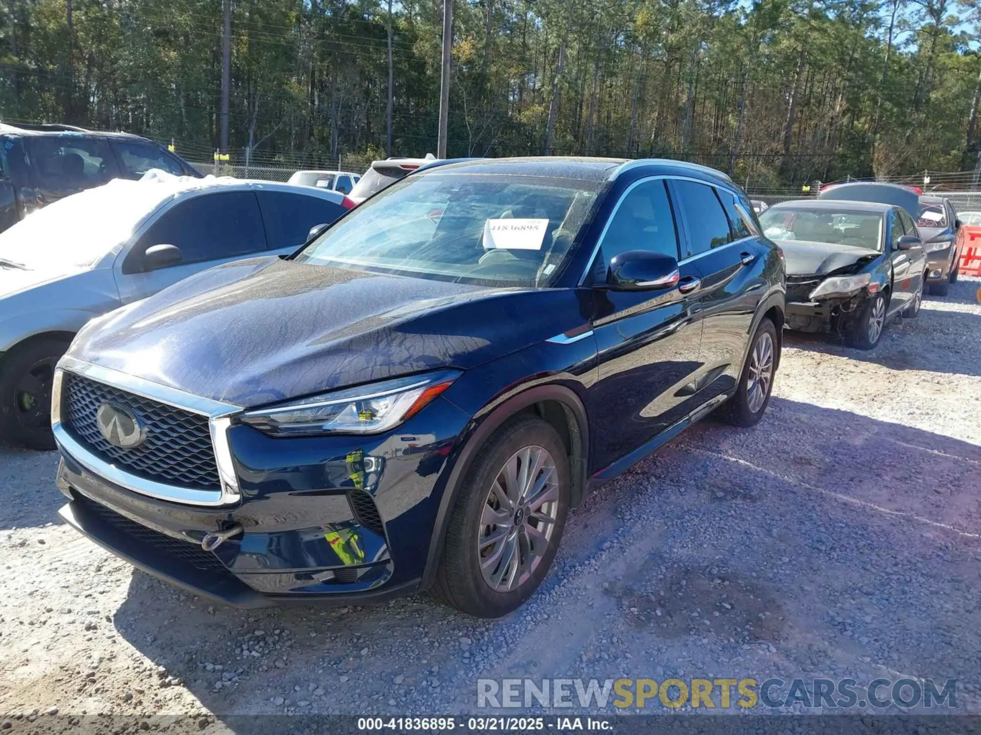 14 Photograph of a damaged car 3PCAJ5BA6PF104962 INFINITI QX50 2023