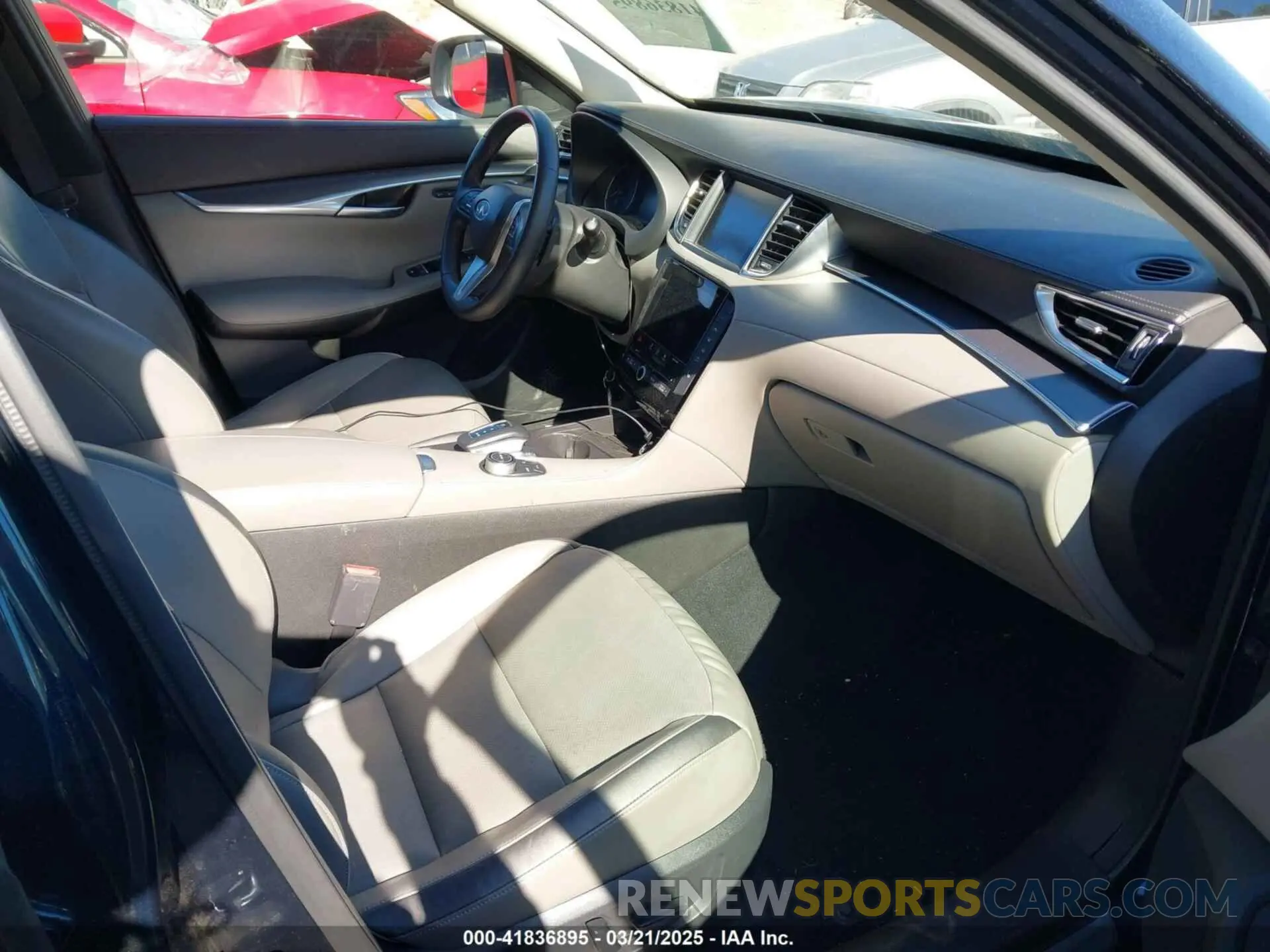 5 Photograph of a damaged car 3PCAJ5BA6PF104962 INFINITI QX50 2023