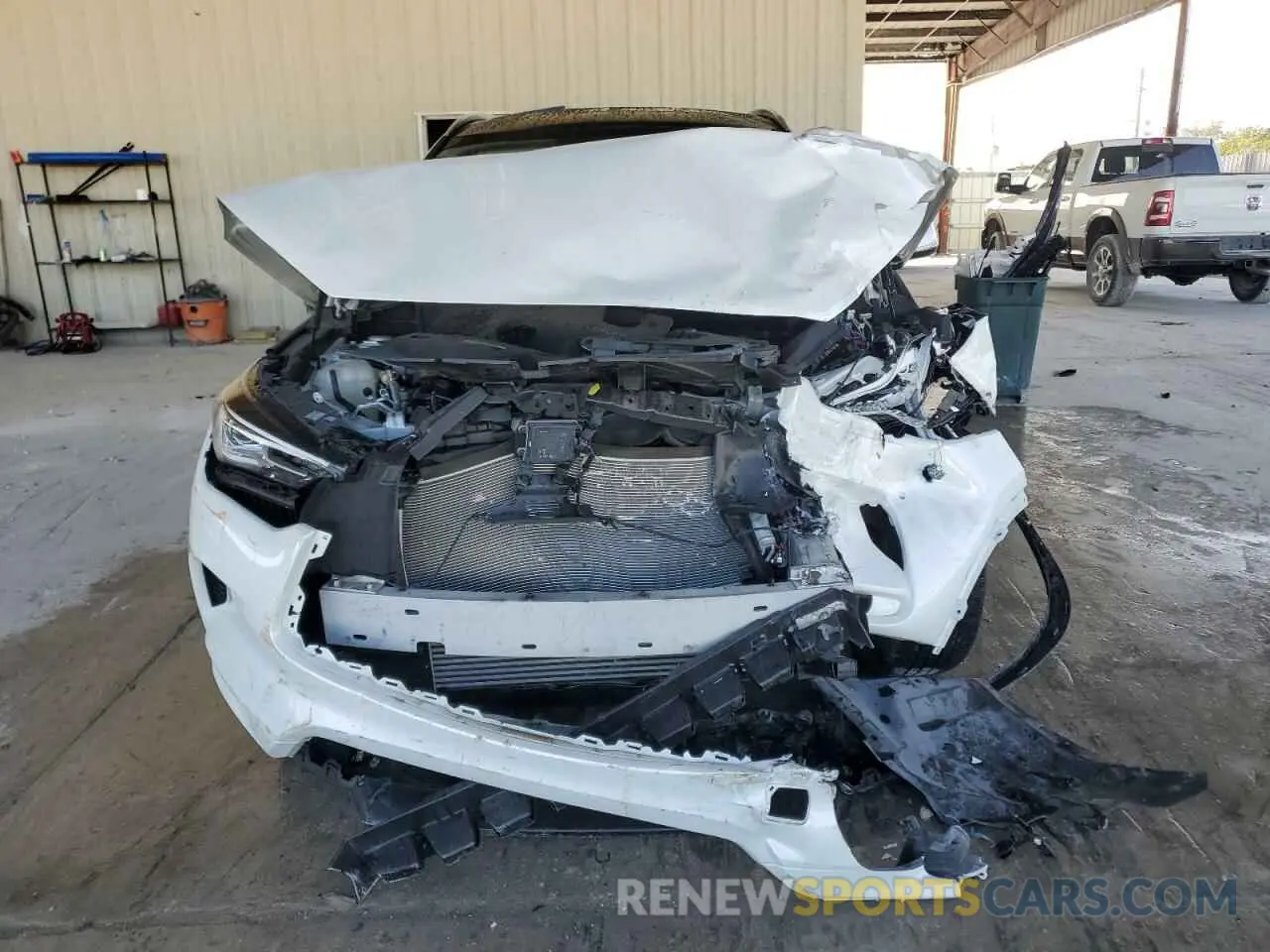 5 Photograph of a damaged car 3PCAJ5BA6PF120790 INFINITI QX50 2023