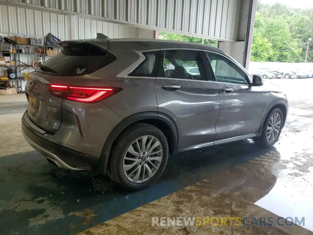 3 Photograph of a damaged car 3PCAJ5BA7PF103254 INFINITI QX50 2023