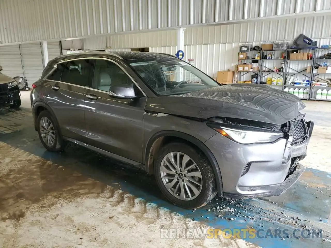 4 Photograph of a damaged car 3PCAJ5BA7PF103254 INFINITI QX50 2023