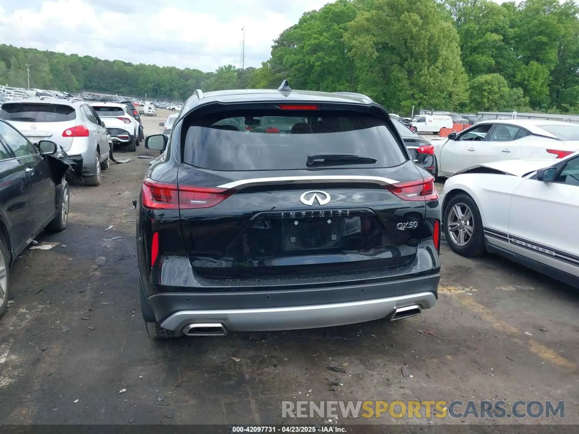 16 Photograph of a damaged car 3PCAJ5BA7PF116022 INFINITI QX50 2023