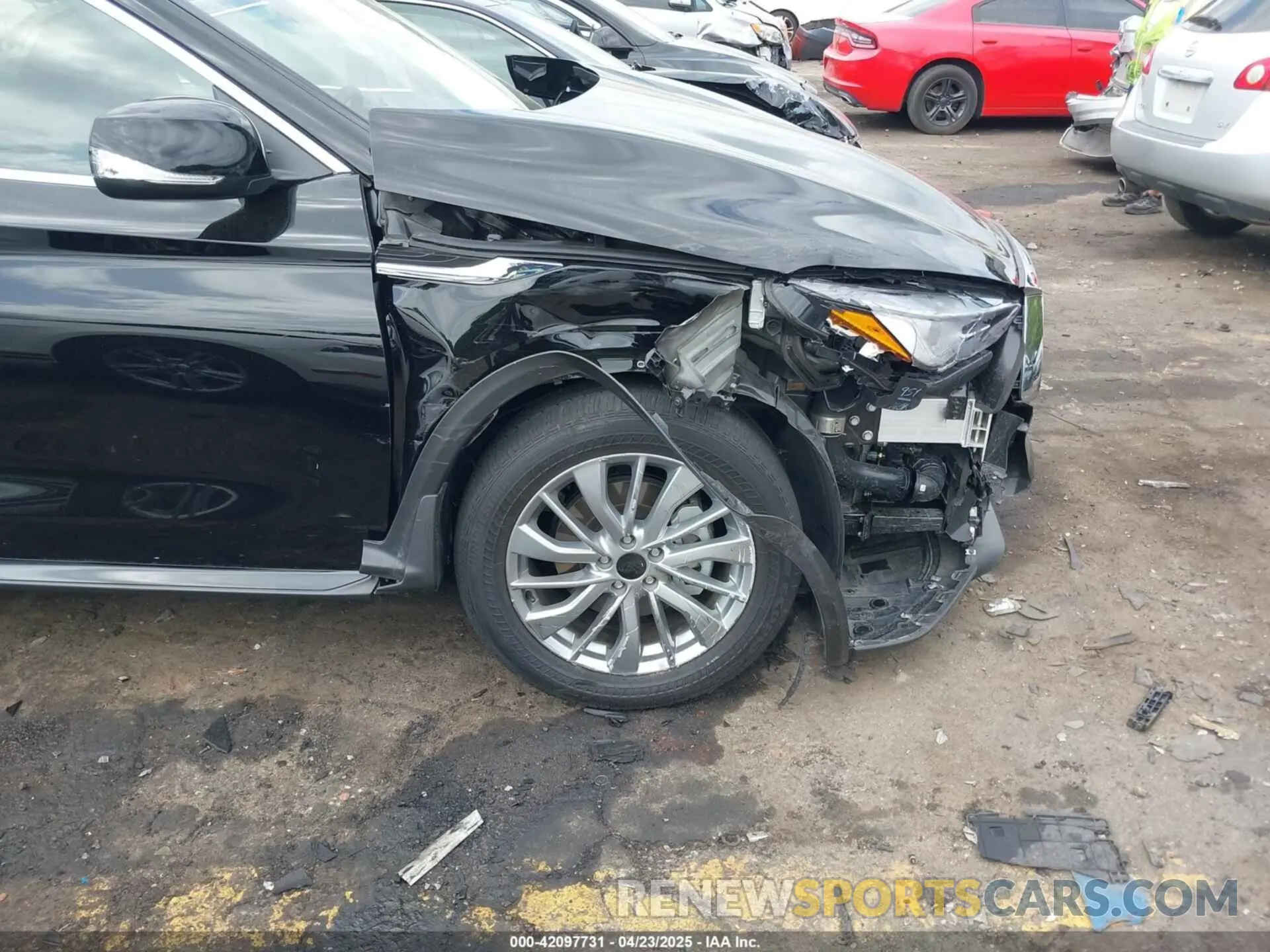 6 Photograph of a damaged car 3PCAJ5BA7PF116022 INFINITI QX50 2023