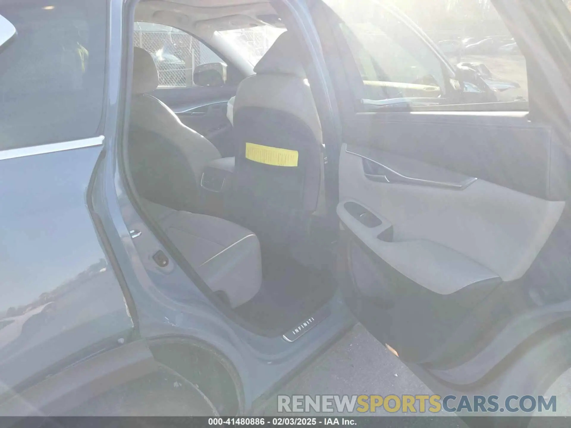8 Photograph of a damaged car 3PCAJ5BA9PF109749 INFINITI QX50 2023