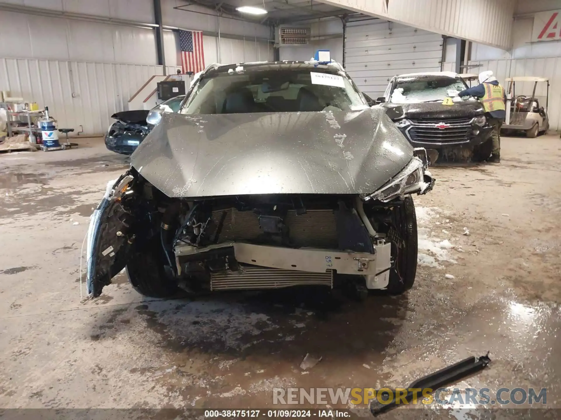 12 Photograph of a damaged car 3PCAJ5BB0PF106439 INFINITI QX50 2023