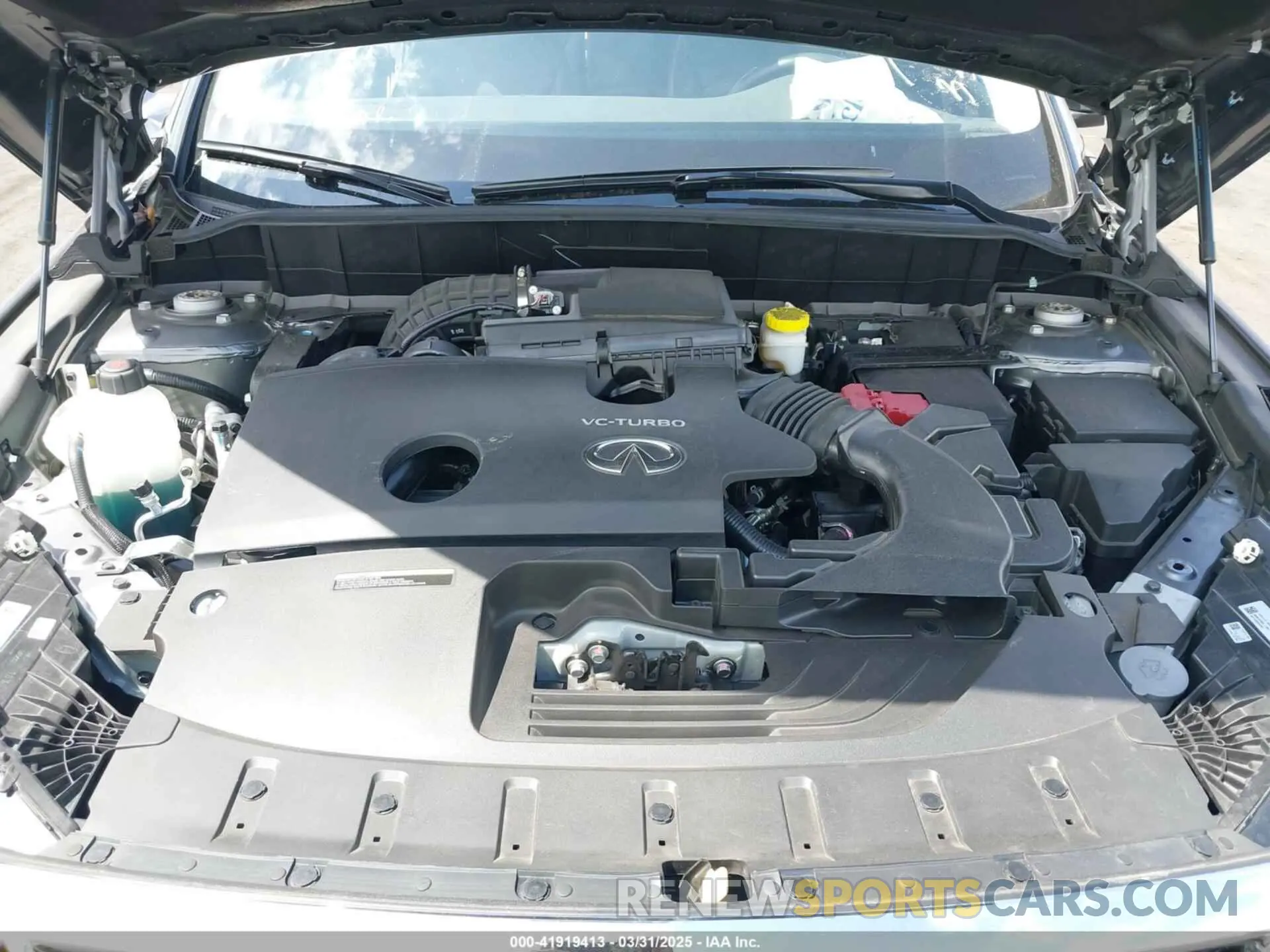 10 Photograph of a damaged car 3PCAJ5BB1PF106692 INFINITI QX50 2023