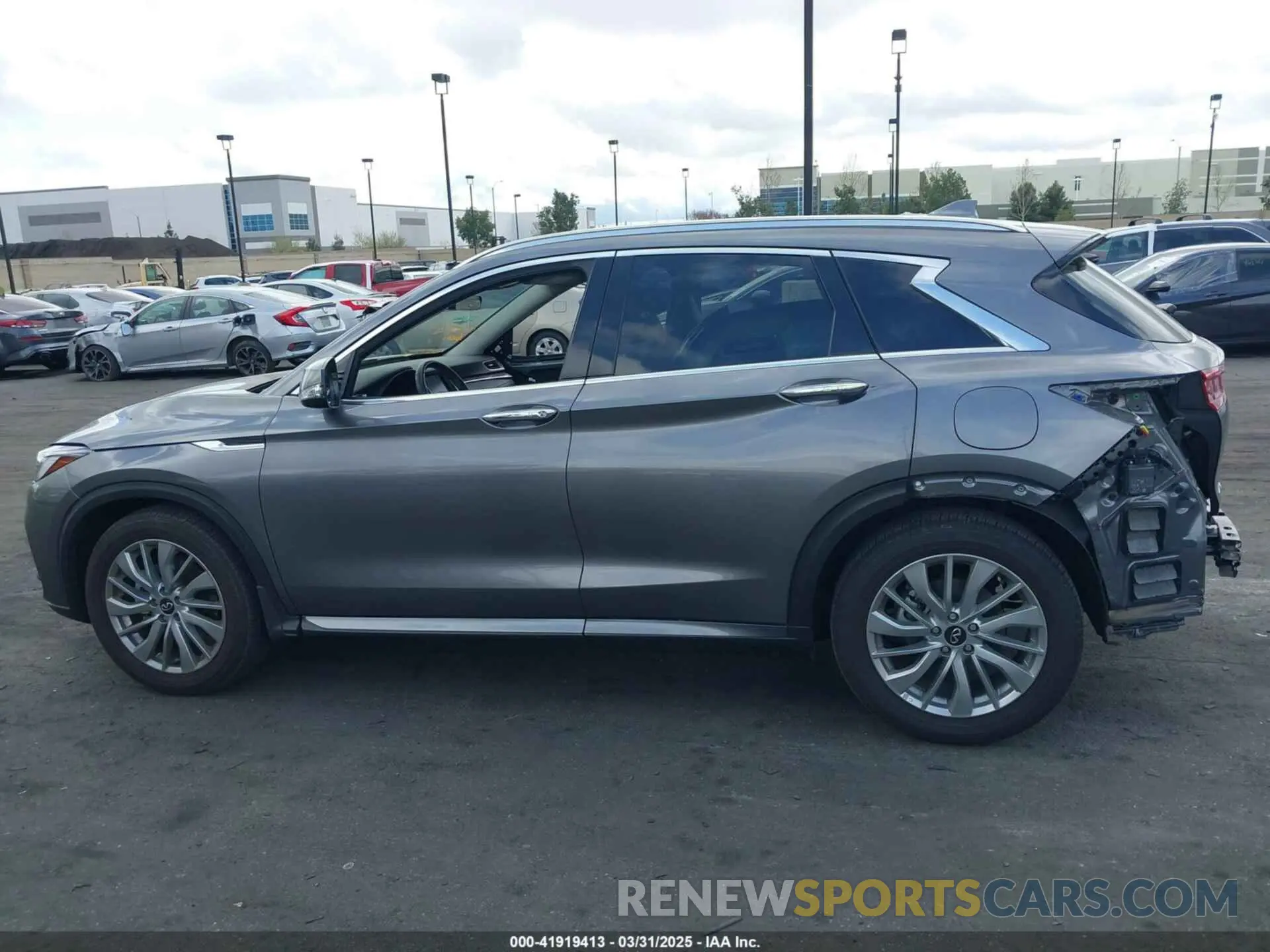15 Photograph of a damaged car 3PCAJ5BB1PF106692 INFINITI QX50 2023