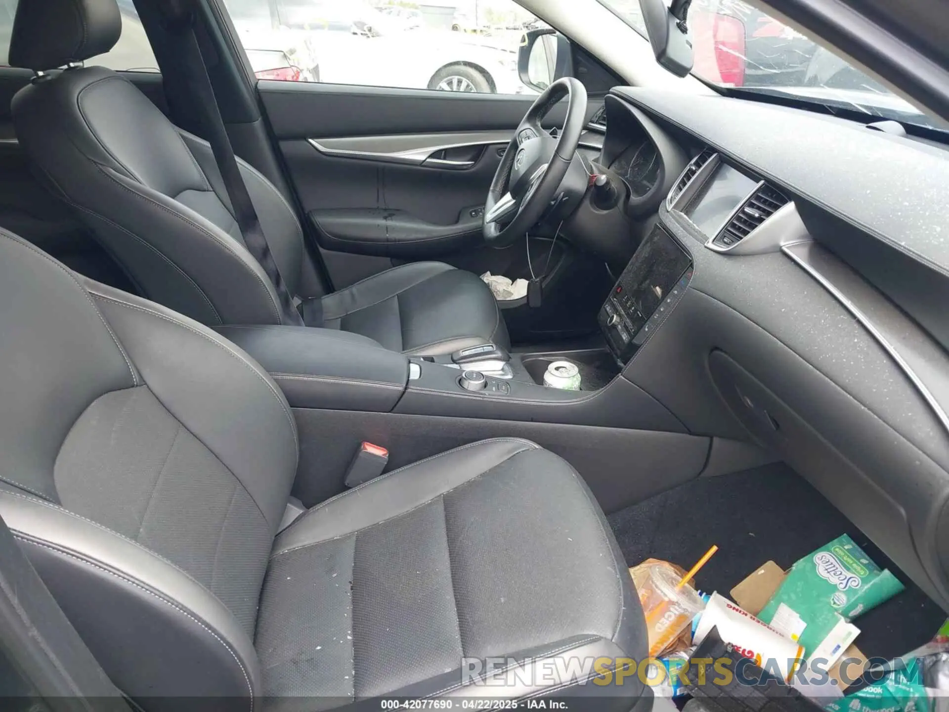 5 Photograph of a damaged car 3PCAJ5BB1PF108393 INFINITI QX50 2023