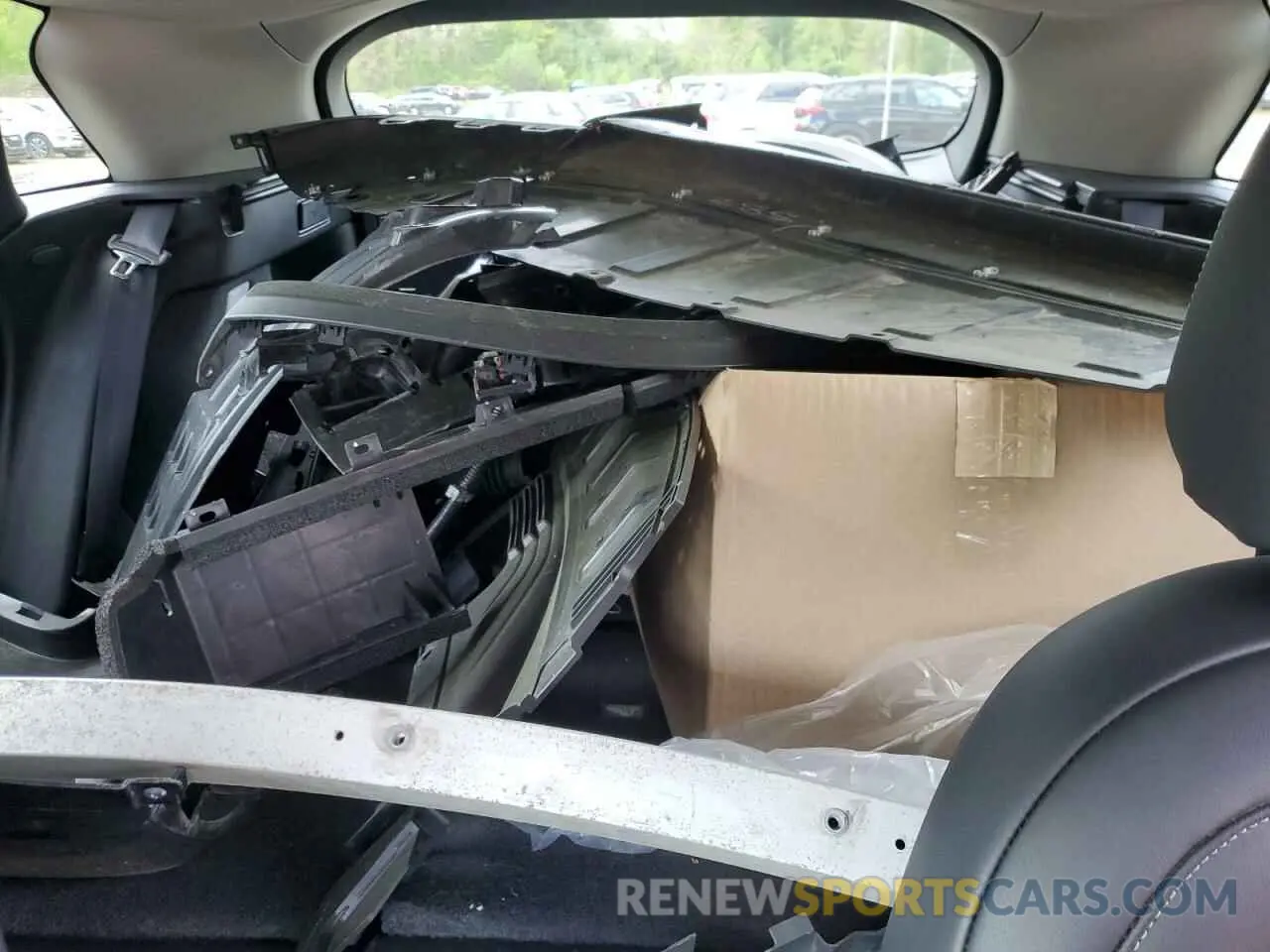 10 Photograph of a damaged car 3PCAJ5BB4PF122532 INFINITI QX50 2023