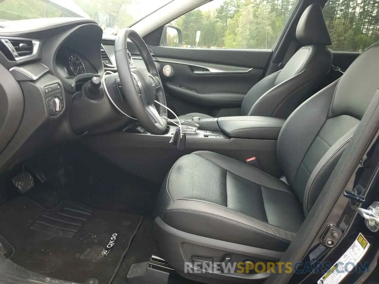 7 Photograph of a damaged car 3PCAJ5BB4PF122532 INFINITI QX50 2023