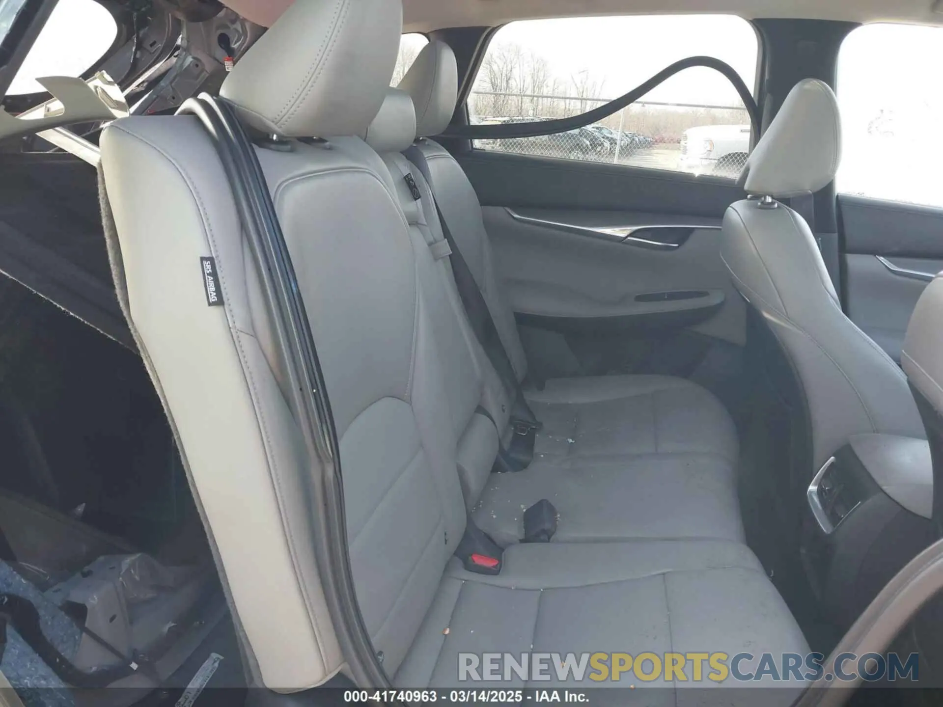 8 Photograph of a damaged car 3PCAJ5BB5PF116979 INFINITI QX50 2023