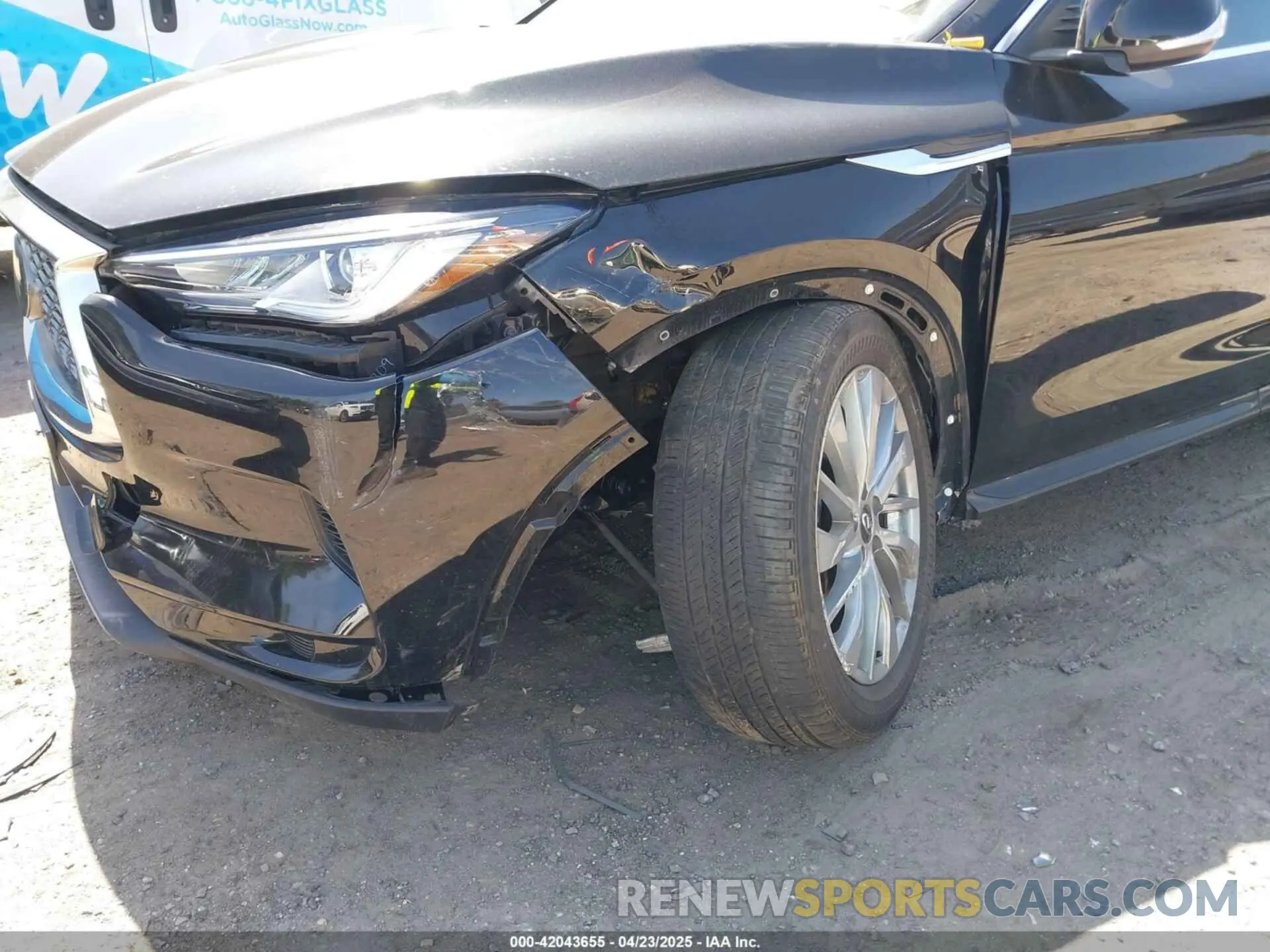 6 Photograph of a damaged car 3PCAJ5BBXPF107517 INFINITI QX50 2023