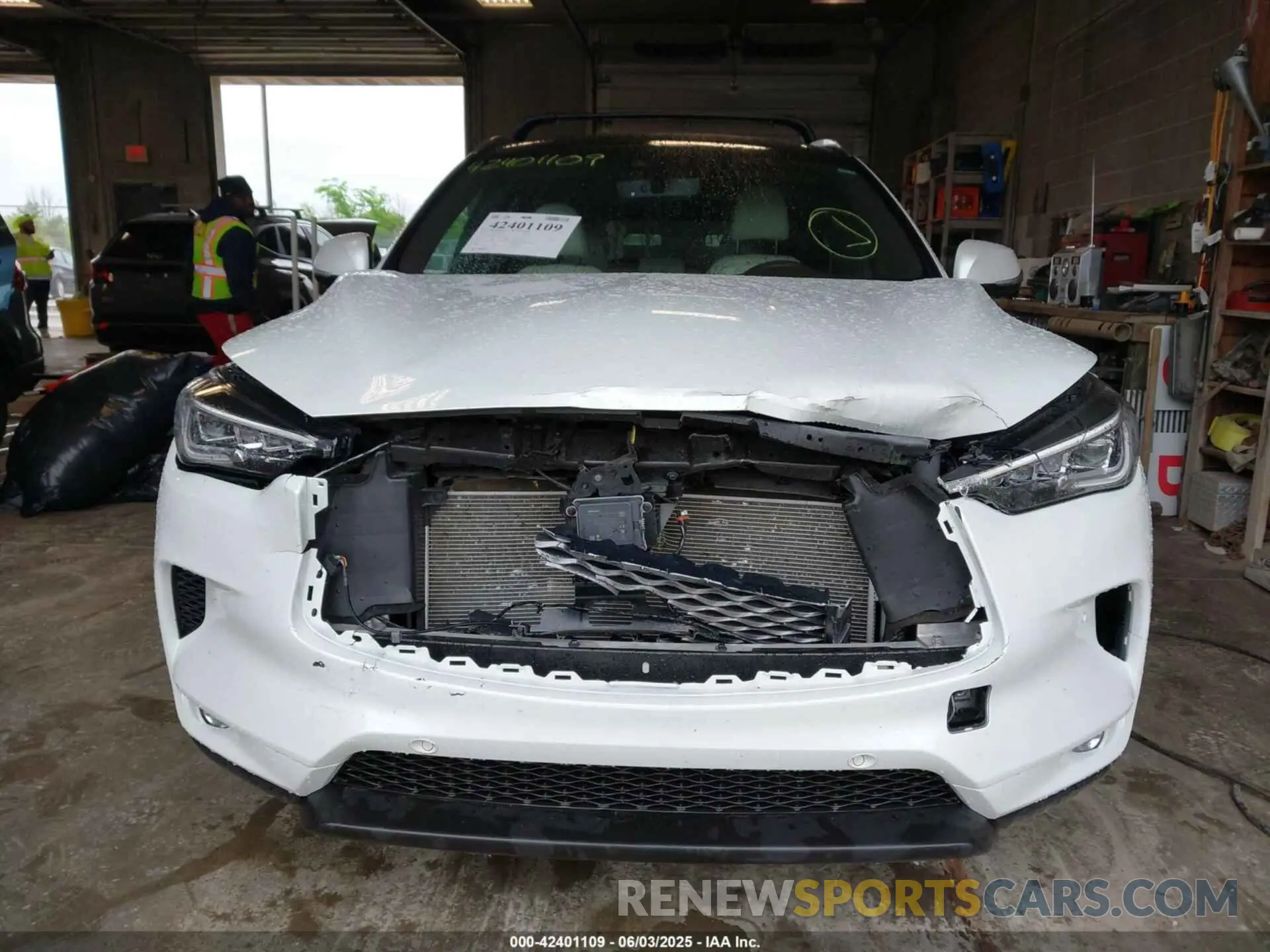 12 Photograph of a damaged car 3PCAJ5DB0PF113761 INFINITI QX50 2023