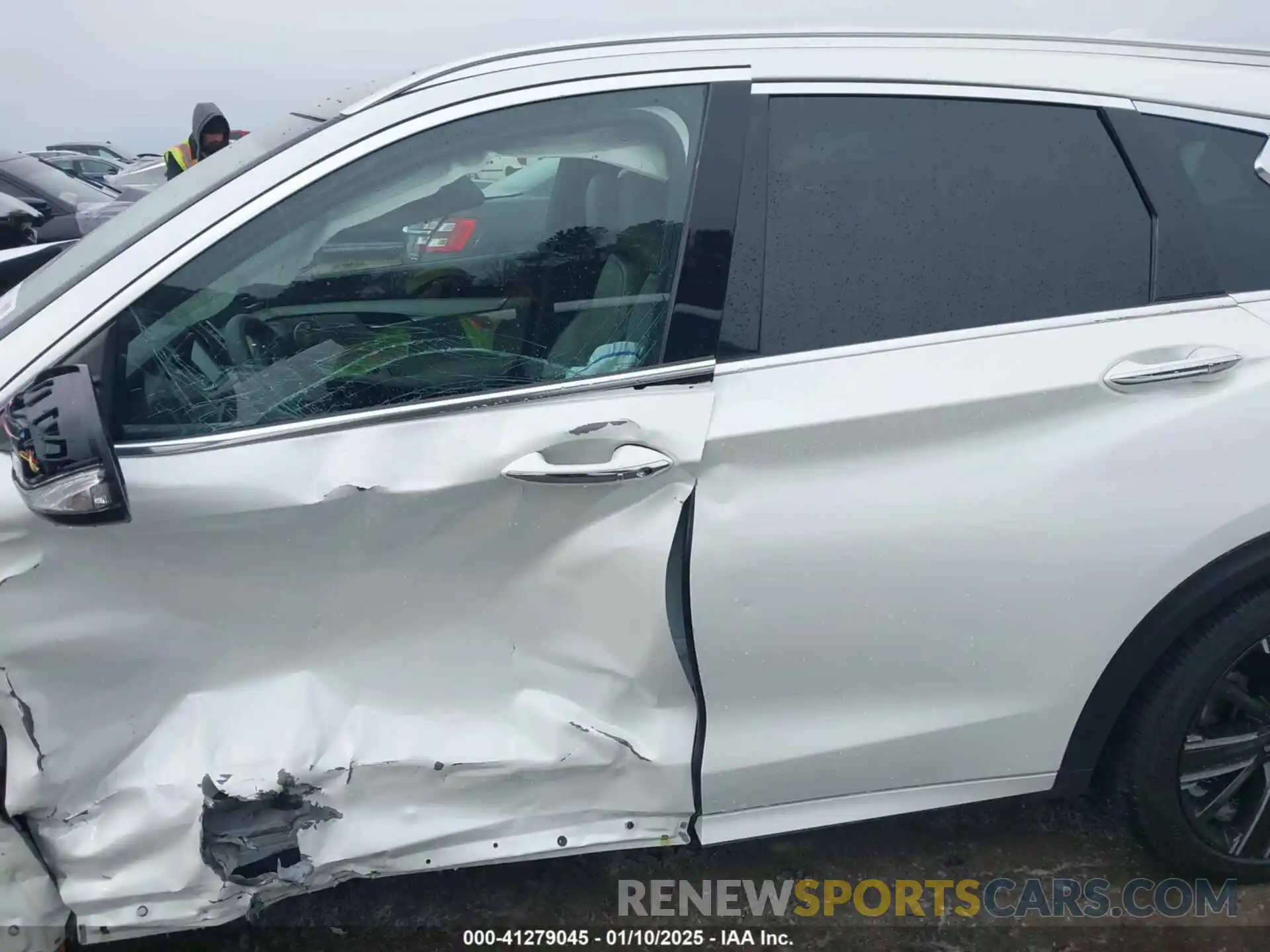 14 Photograph of a damaged car 3PCAJ5EB1PF120667 INFINITI QX50 2023