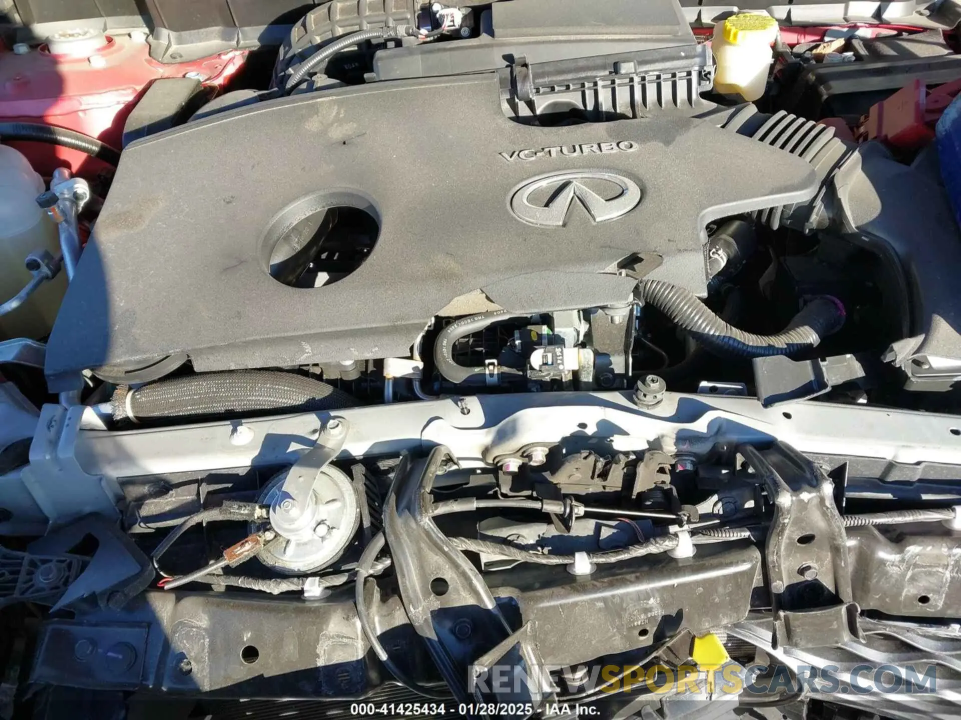 10 Photograph of a damaged car 3PCAJ5EB7PF108118 INFINITI QX50 2023