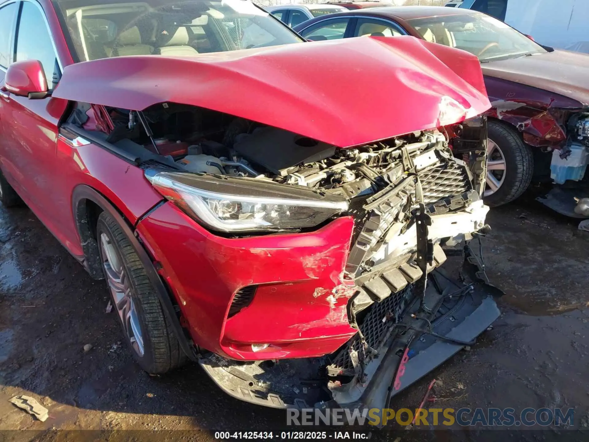 21 Photograph of a damaged car 3PCAJ5EB7PF108118 INFINITI QX50 2023