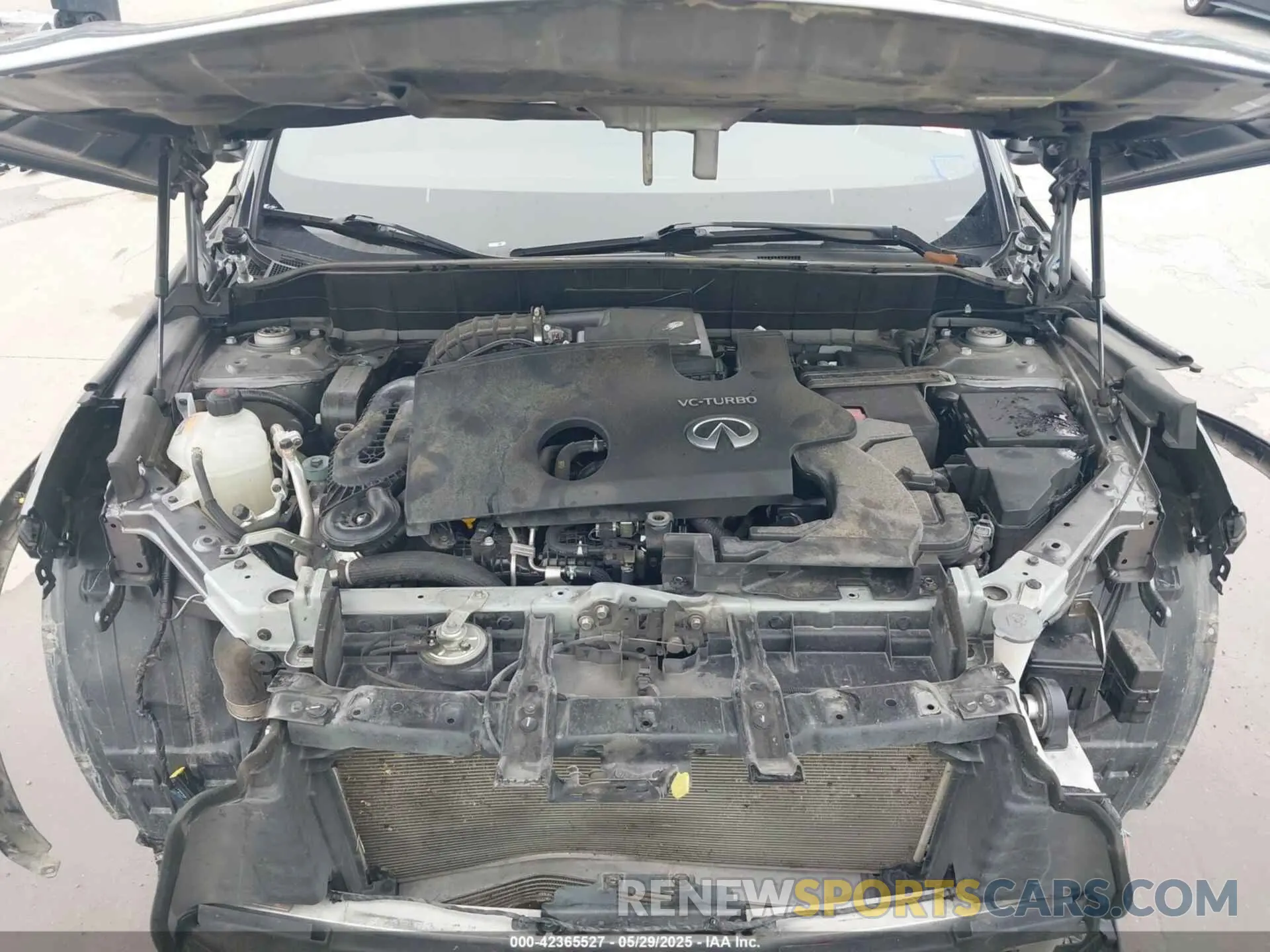 10 Photograph of a damaged car 3PCAJ5FA9PF108160 INFINITI QX50 2023