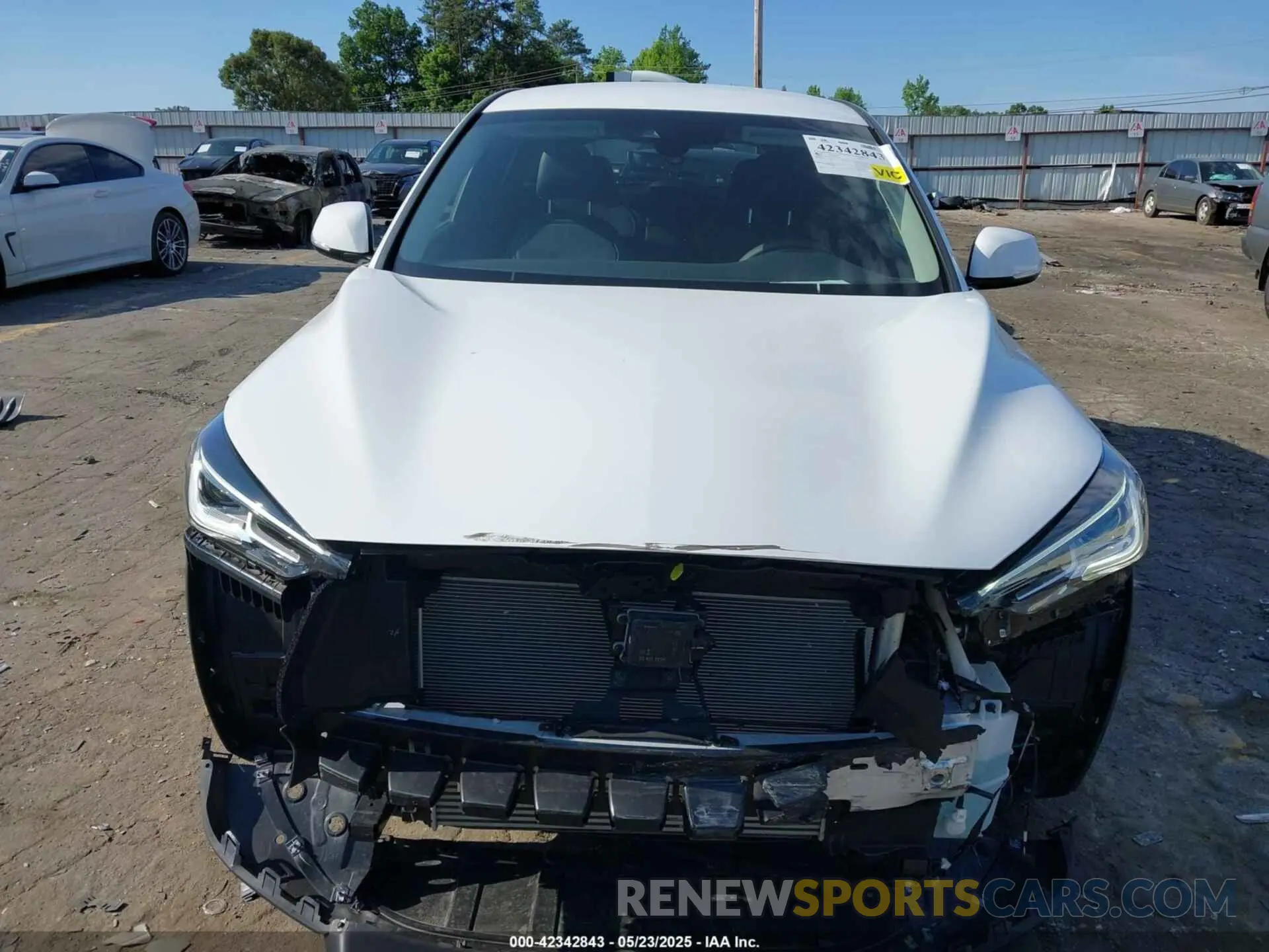 12 Photograph of a damaged car 3PCAJ5AB4RF114693 INFINITI QX50 2024