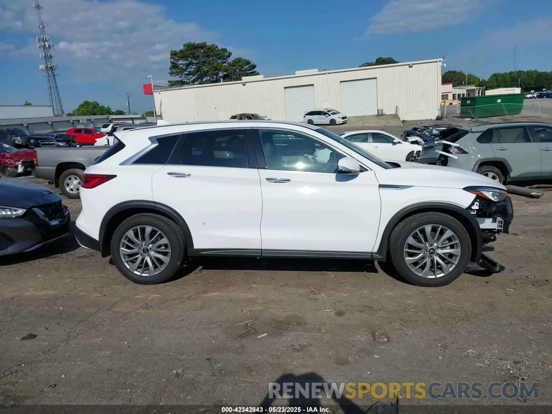 13 Photograph of a damaged car 3PCAJ5AB4RF114693 INFINITI QX50 2024