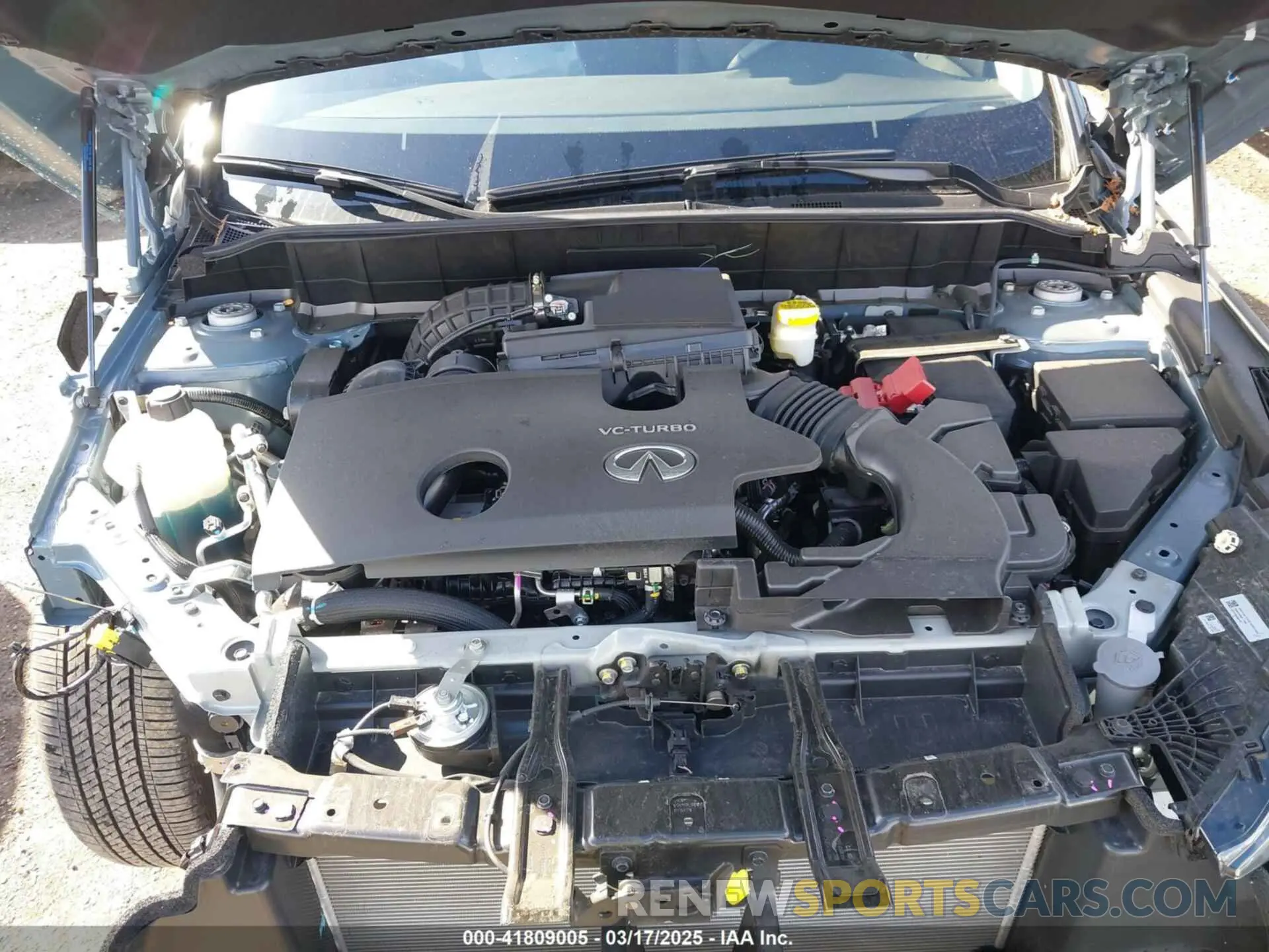 10 Photograph of a damaged car 3PCAJ5BB1RF104721 INFINITI QX50 2024