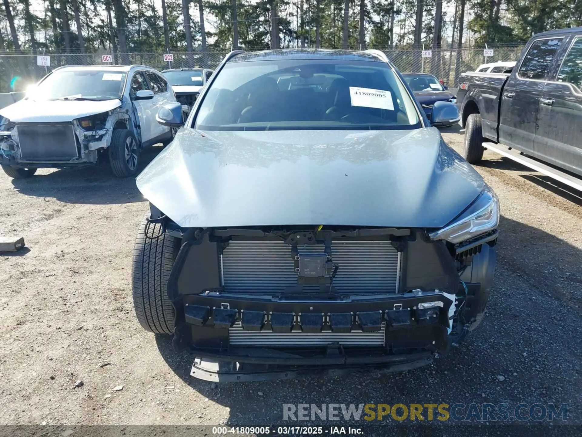 13 Photograph of a damaged car 3PCAJ5BB1RF104721 INFINITI QX50 2024