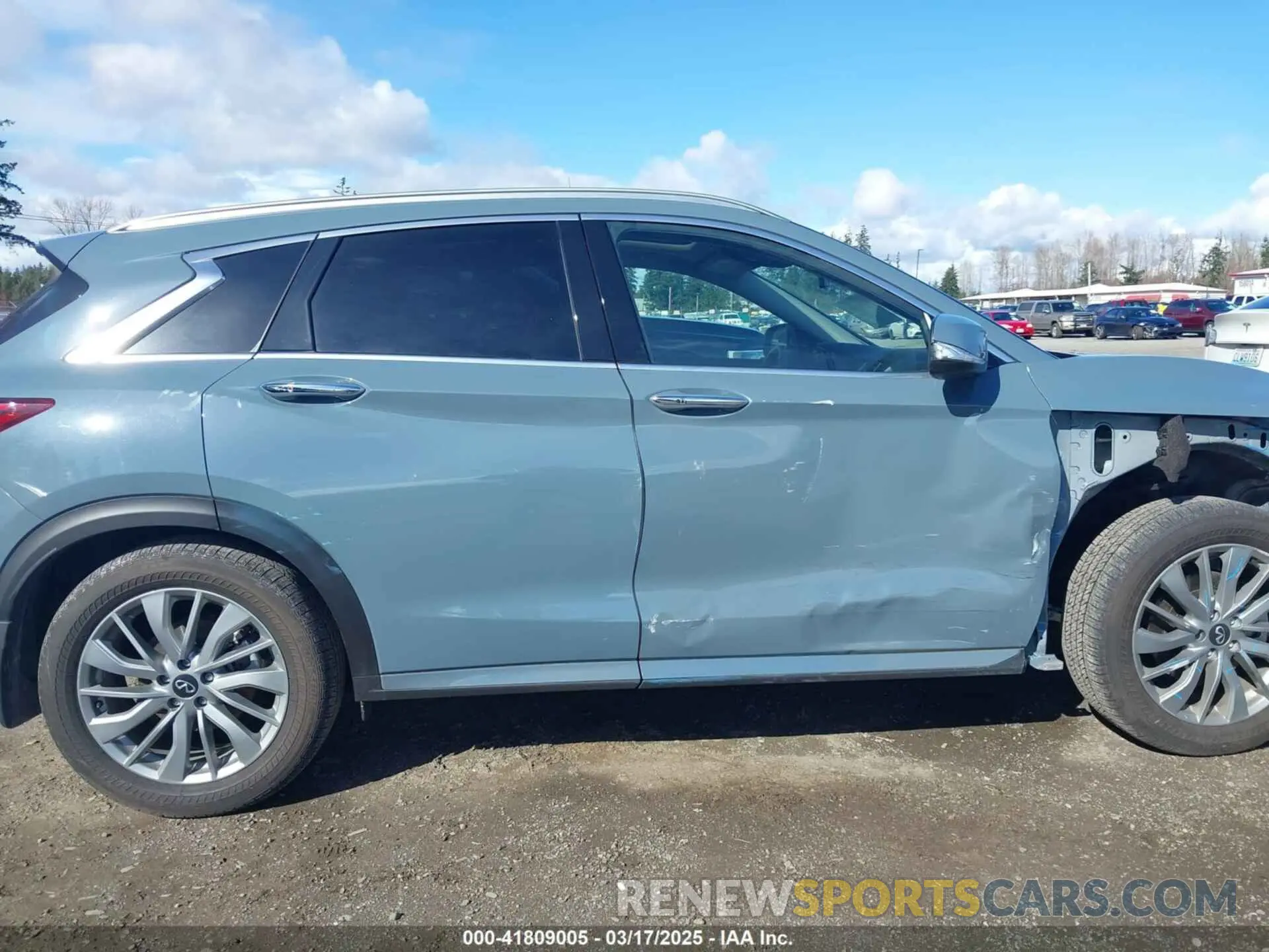 14 Photograph of a damaged car 3PCAJ5BB1RF104721 INFINITI QX50 2024