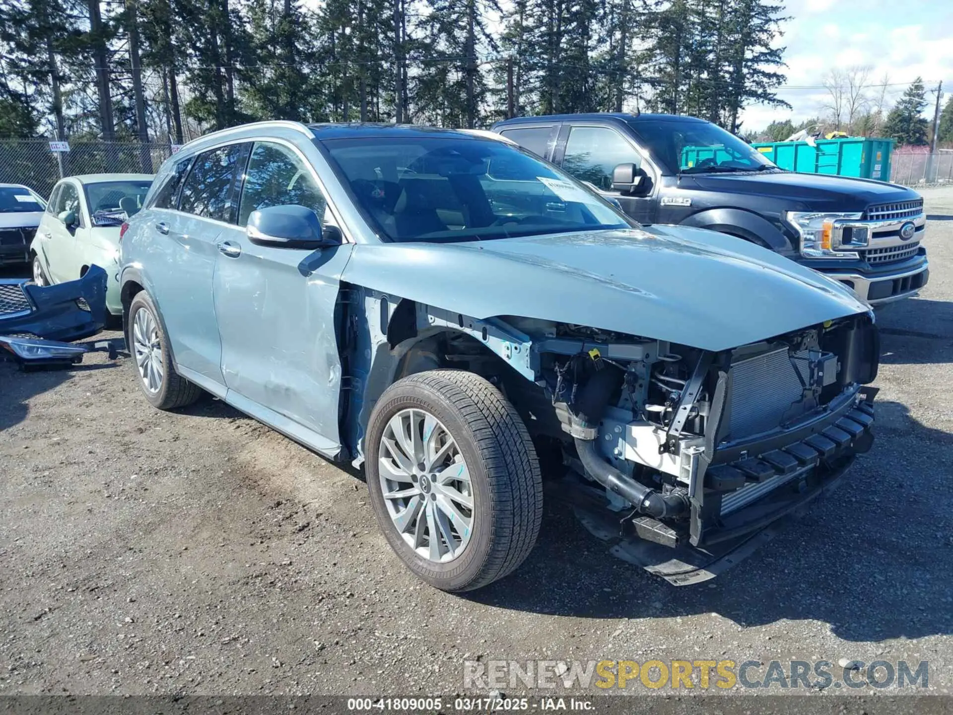 6 Photograph of a damaged car 3PCAJ5BB1RF104721 INFINITI QX50 2024