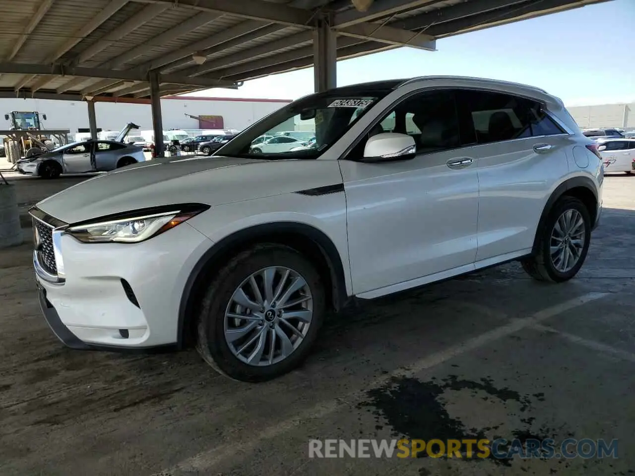 1 Photograph of a damaged car 3PCAJ5BB2RF106560 INFINITI QX50 2024