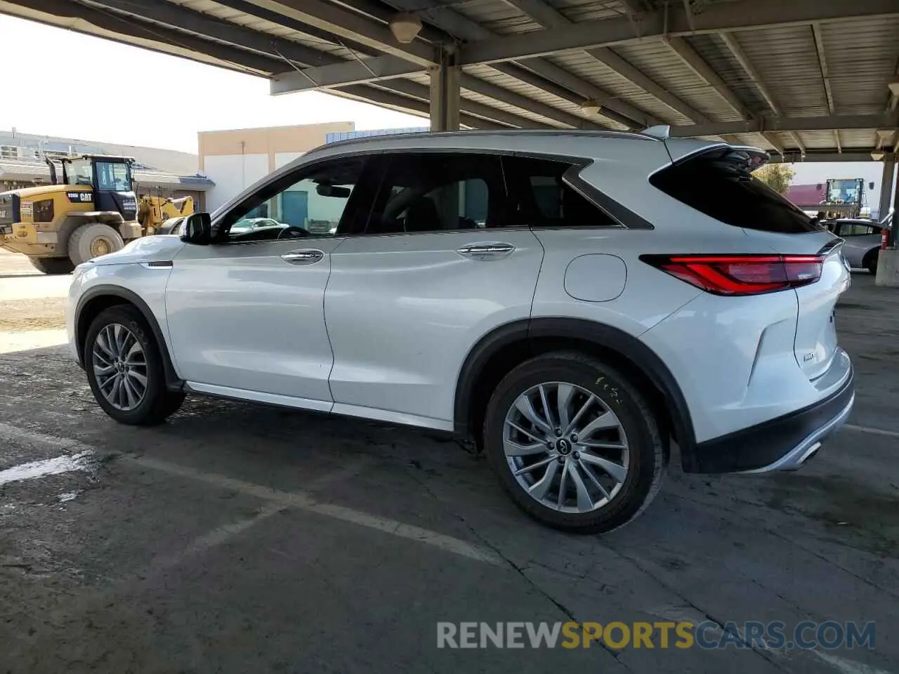 2 Photograph of a damaged car 3PCAJ5BB2RF106560 INFINITI QX50 2024