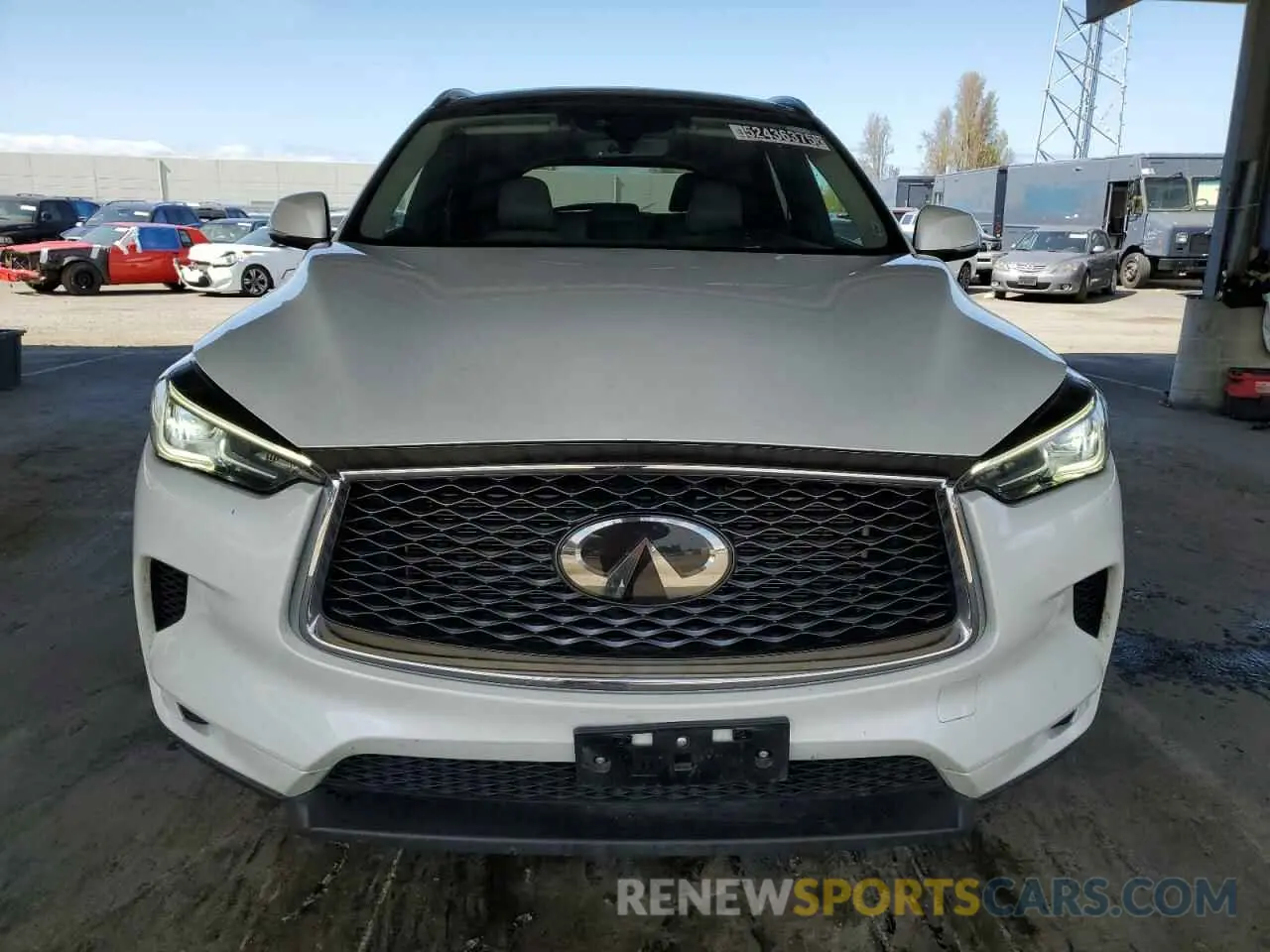 5 Photograph of a damaged car 3PCAJ5BB2RF106560 INFINITI QX50 2024
