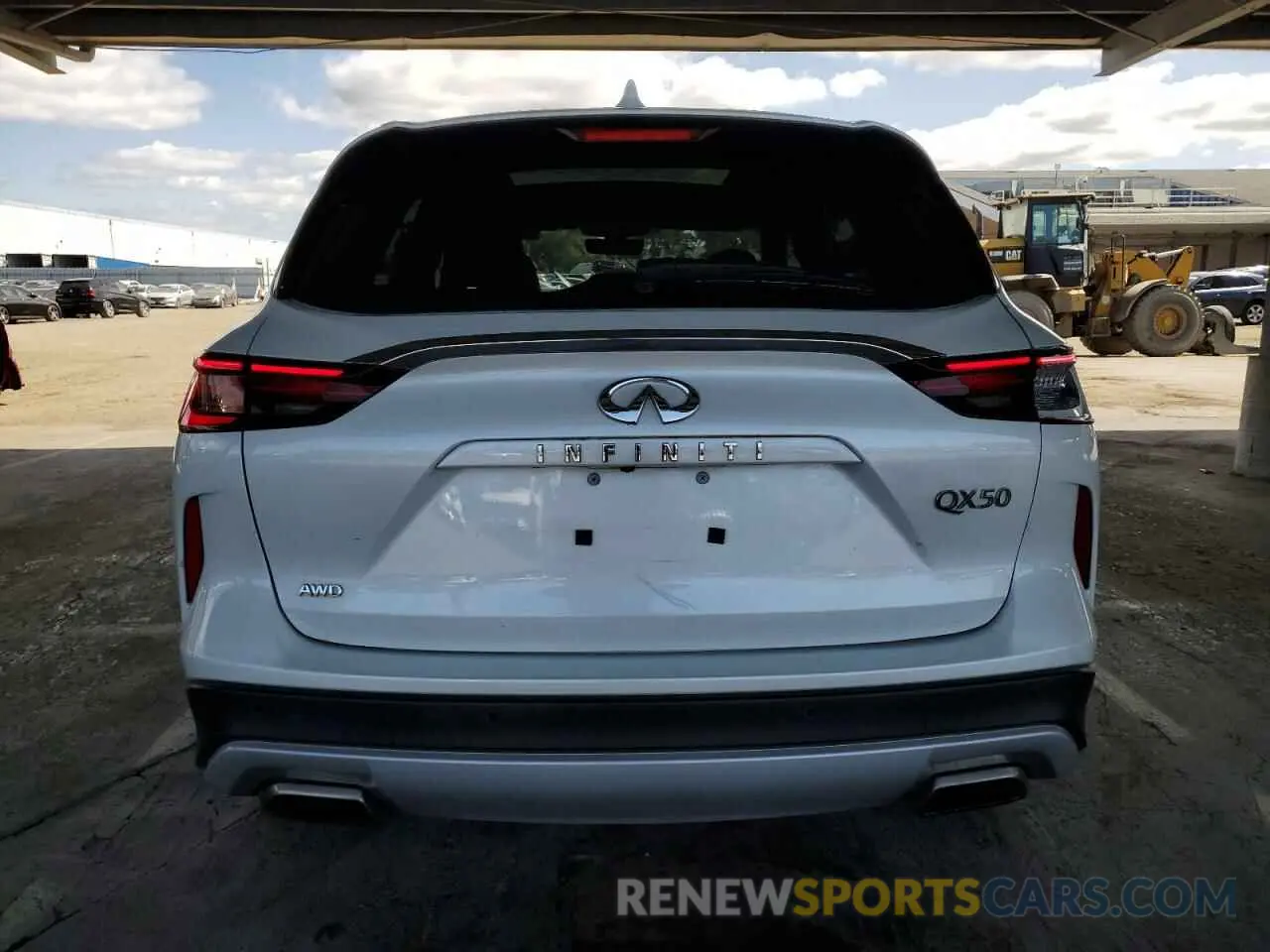 6 Photograph of a damaged car 3PCAJ5BB2RF106560 INFINITI QX50 2024